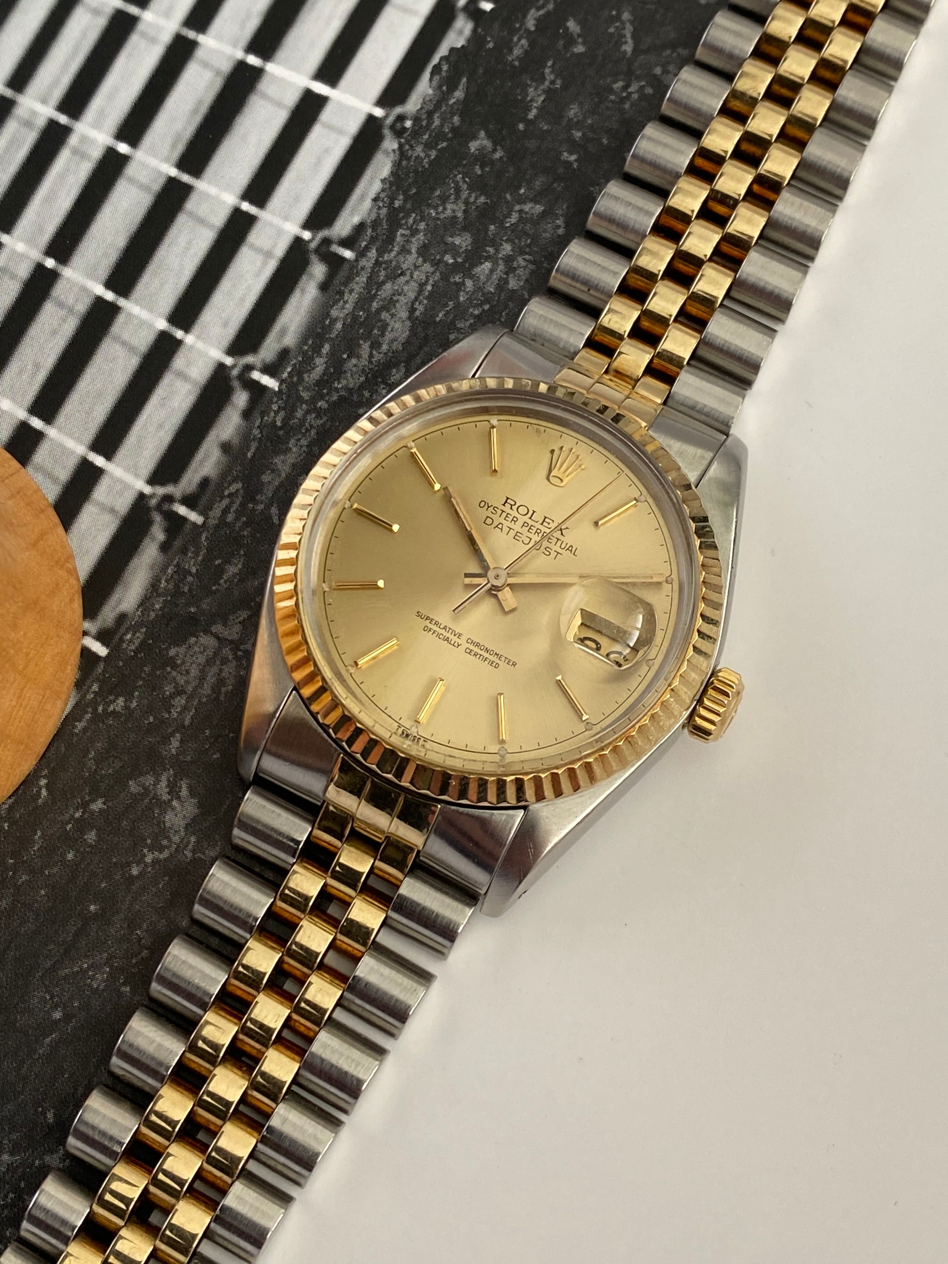 Rolex datejust 16013 production year sale