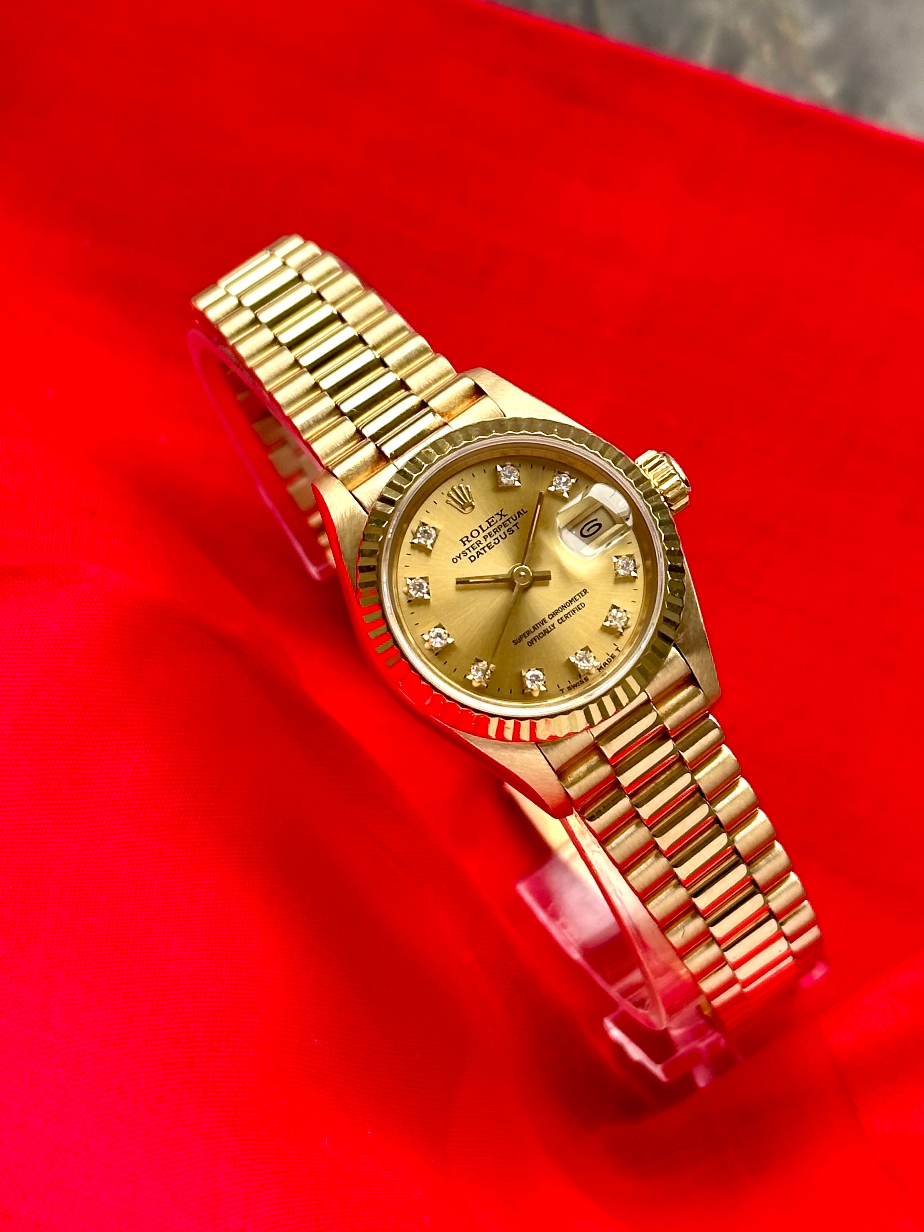 ROLEX DATEJUST 69178 2コマ Rolex Lady-Datejust 
