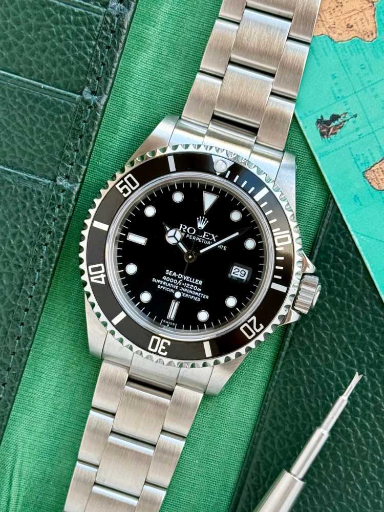 Featured image for Rolex Sea-Dweller 16600 Black 1999 with original box and papers 2