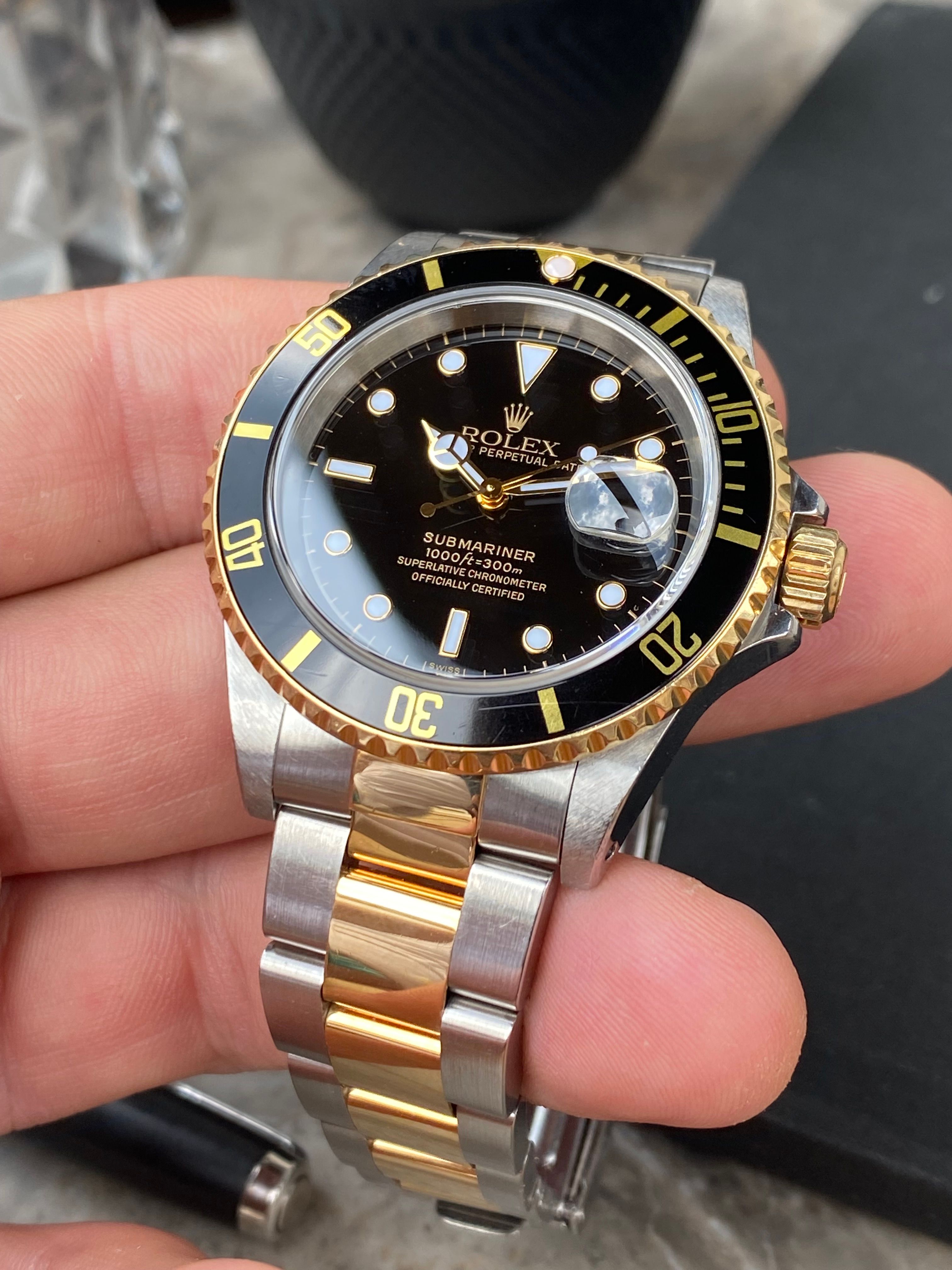 Rolex Submariner 16613 Black 1999