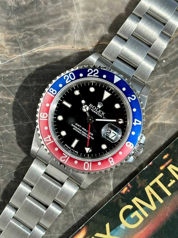 Image for Rolex GMT-Master "Pepsi" 16700 Black 1990 2