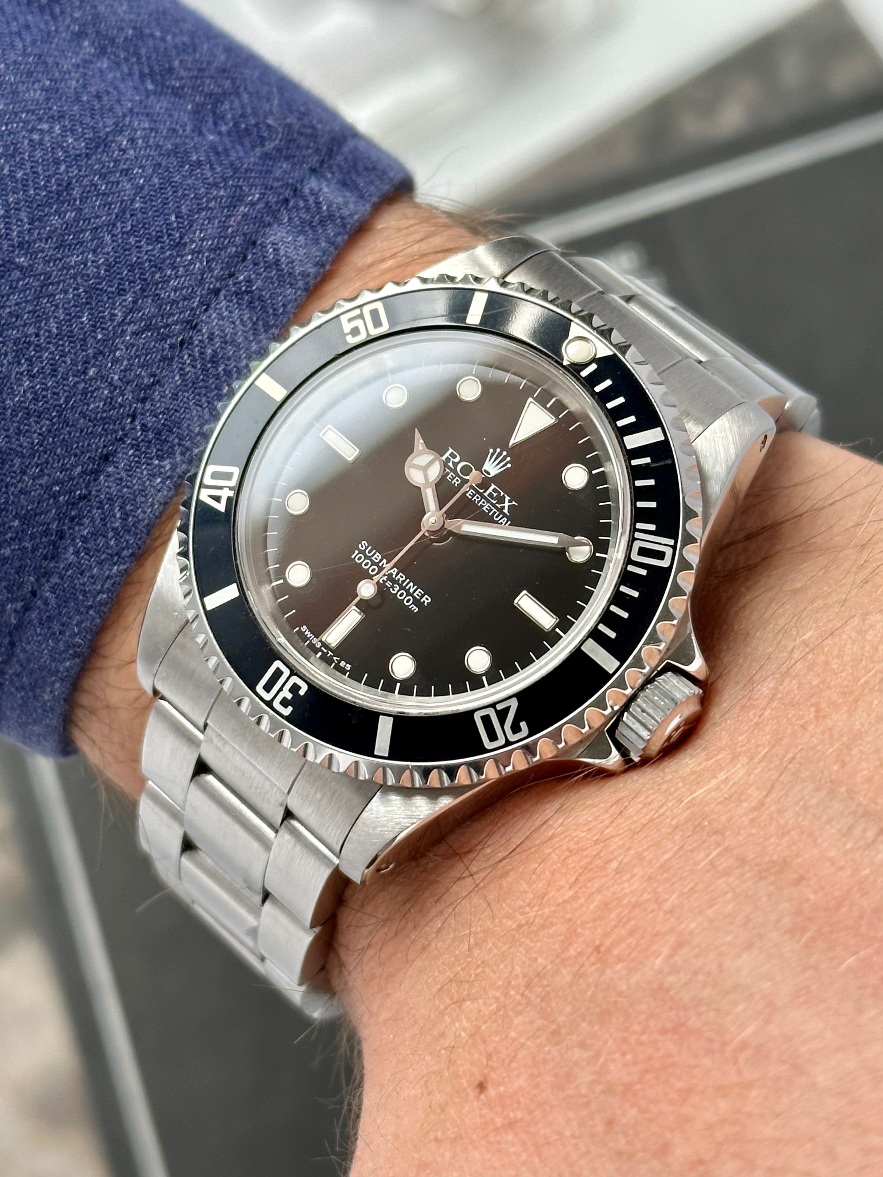 Rolex Submariner 14060 Black 1993 2