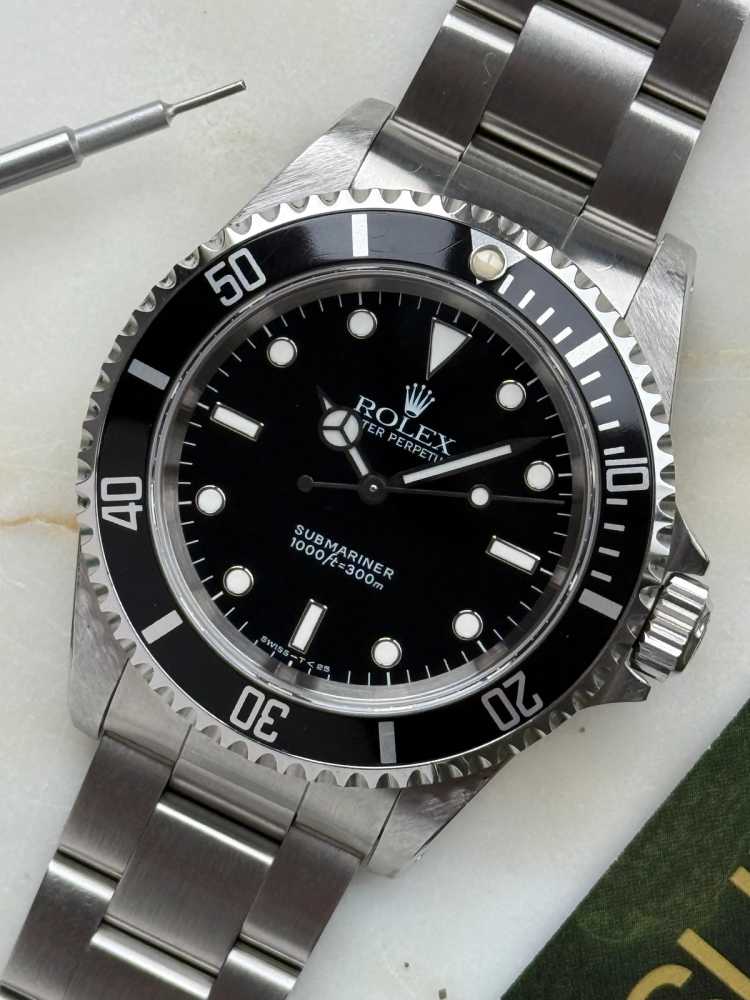 Image for Rolex Submariner 14060 Black 1993 with original box and papers 2