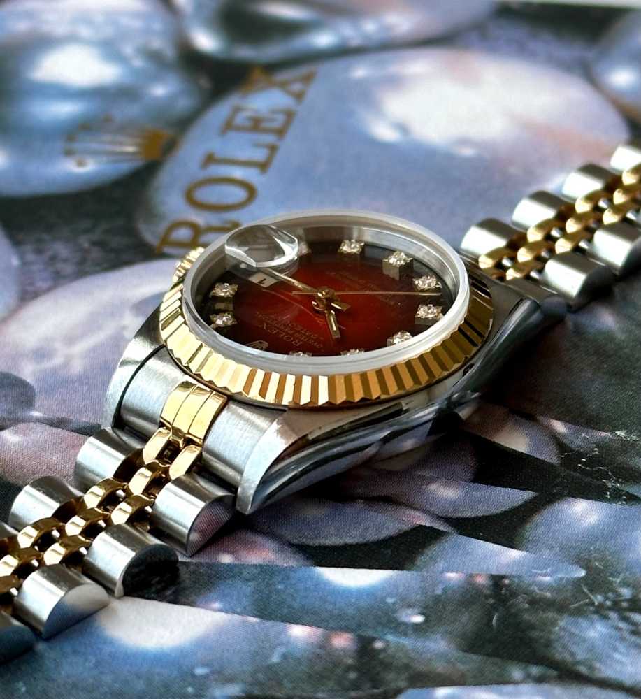 Image for Rolex Lady-Datejust "Diamond" 69173G  1993 with original box and papers
