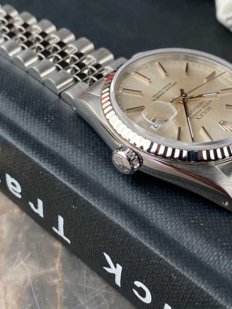 Image for Rolex Datejust 16234 Silver 1991 with original box and papers2