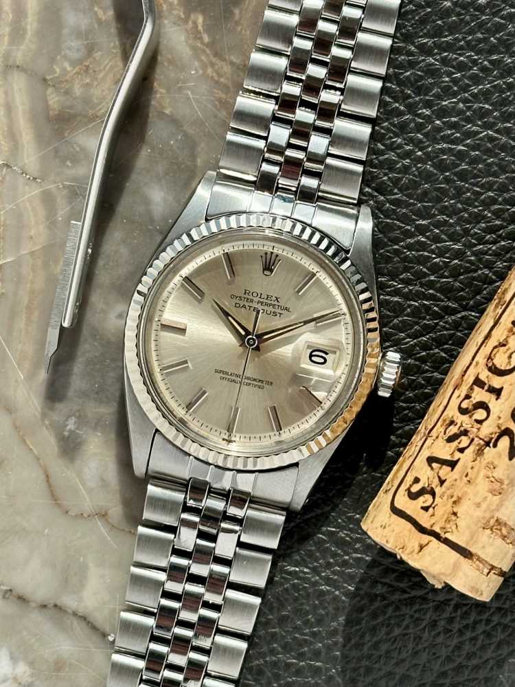 Featured image for Rolex Datejust "Dauphine" 1601 Silver 1963 