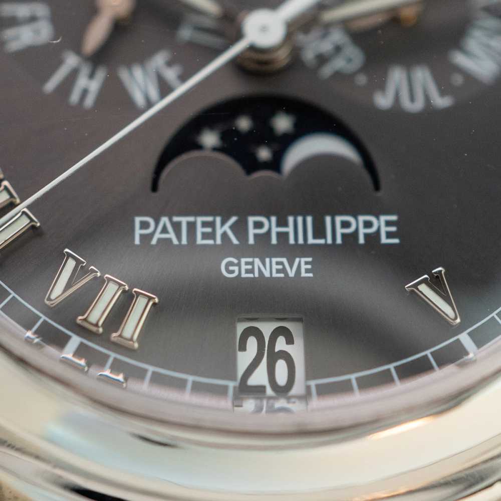 Image for Patek Philippe Annual Calendar “PLATINUM” 5056P Grey 2004 with original box and papers