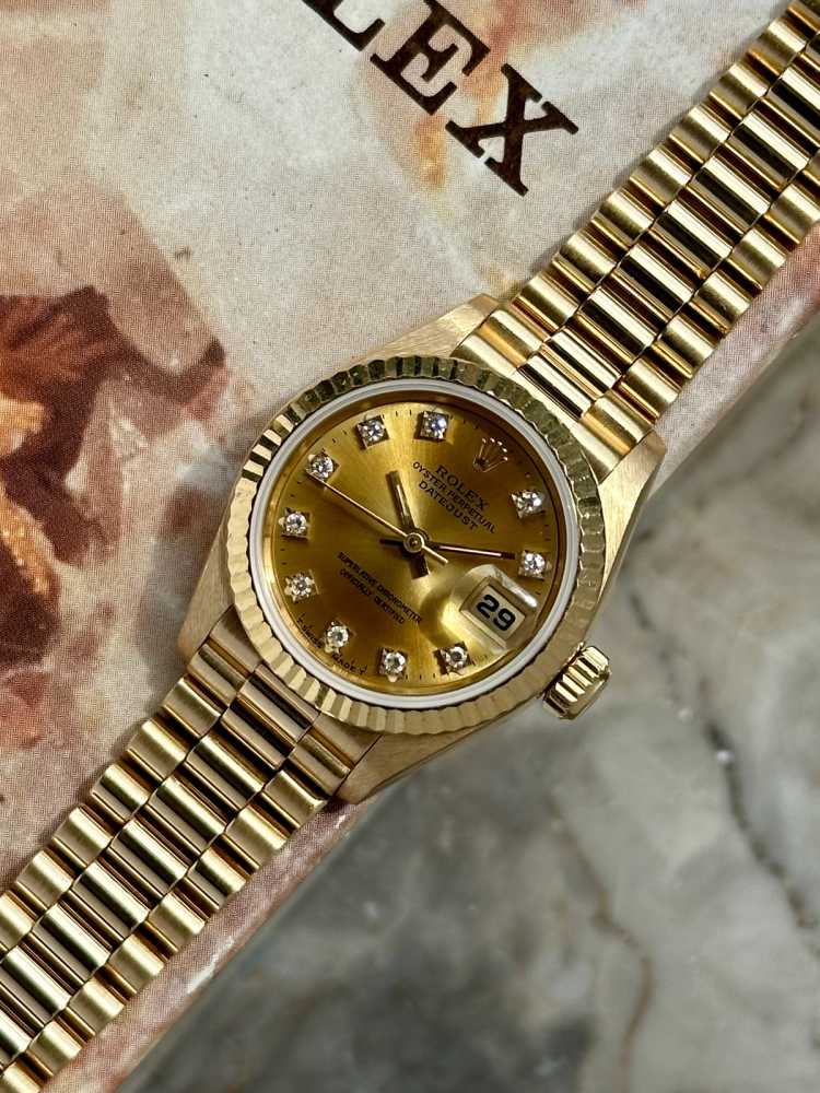 Image for Rolex Lady-Datejust "Diamond" 69178G Gold 1993 