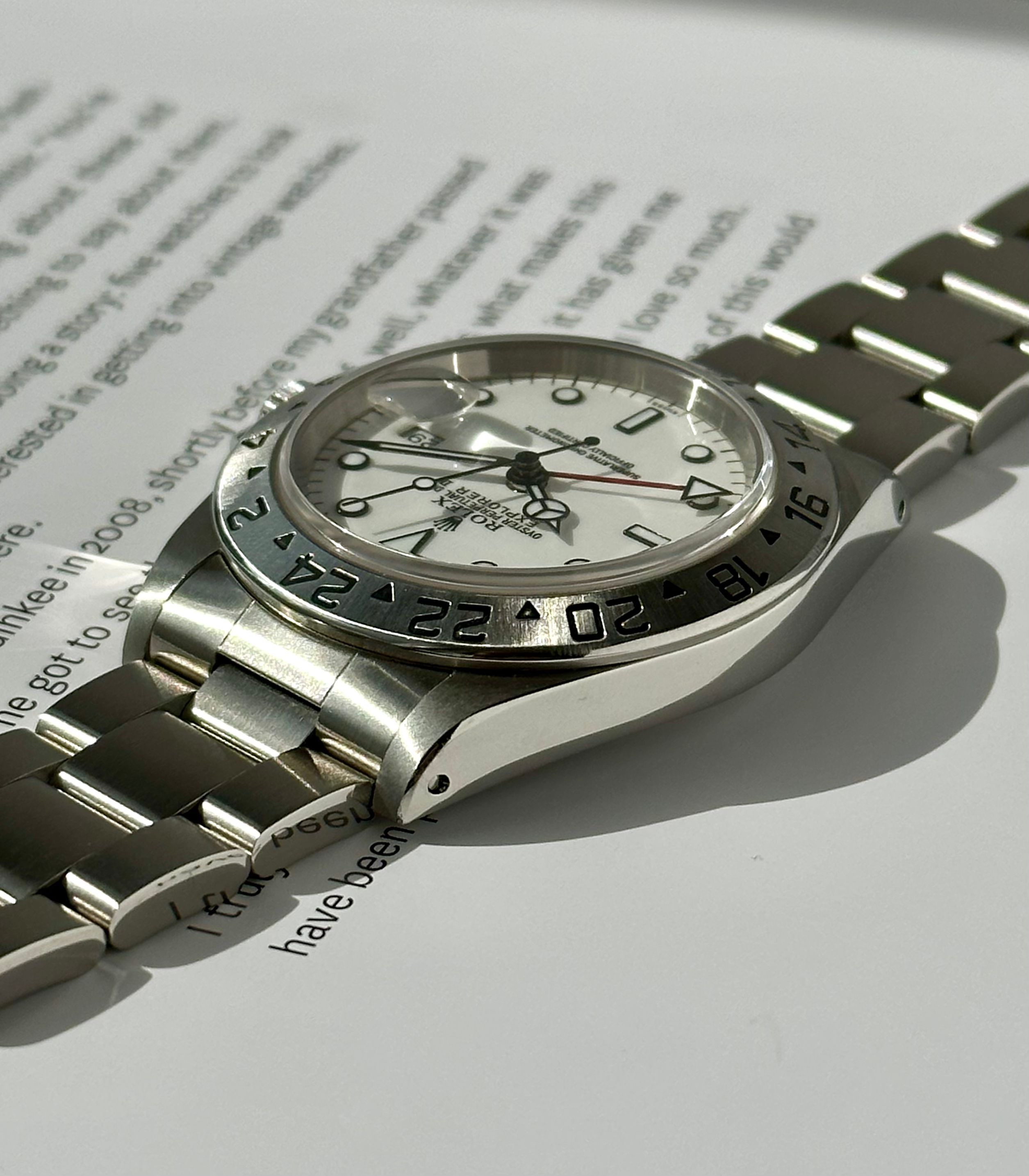 Rolex explorer 2 on sale 1999