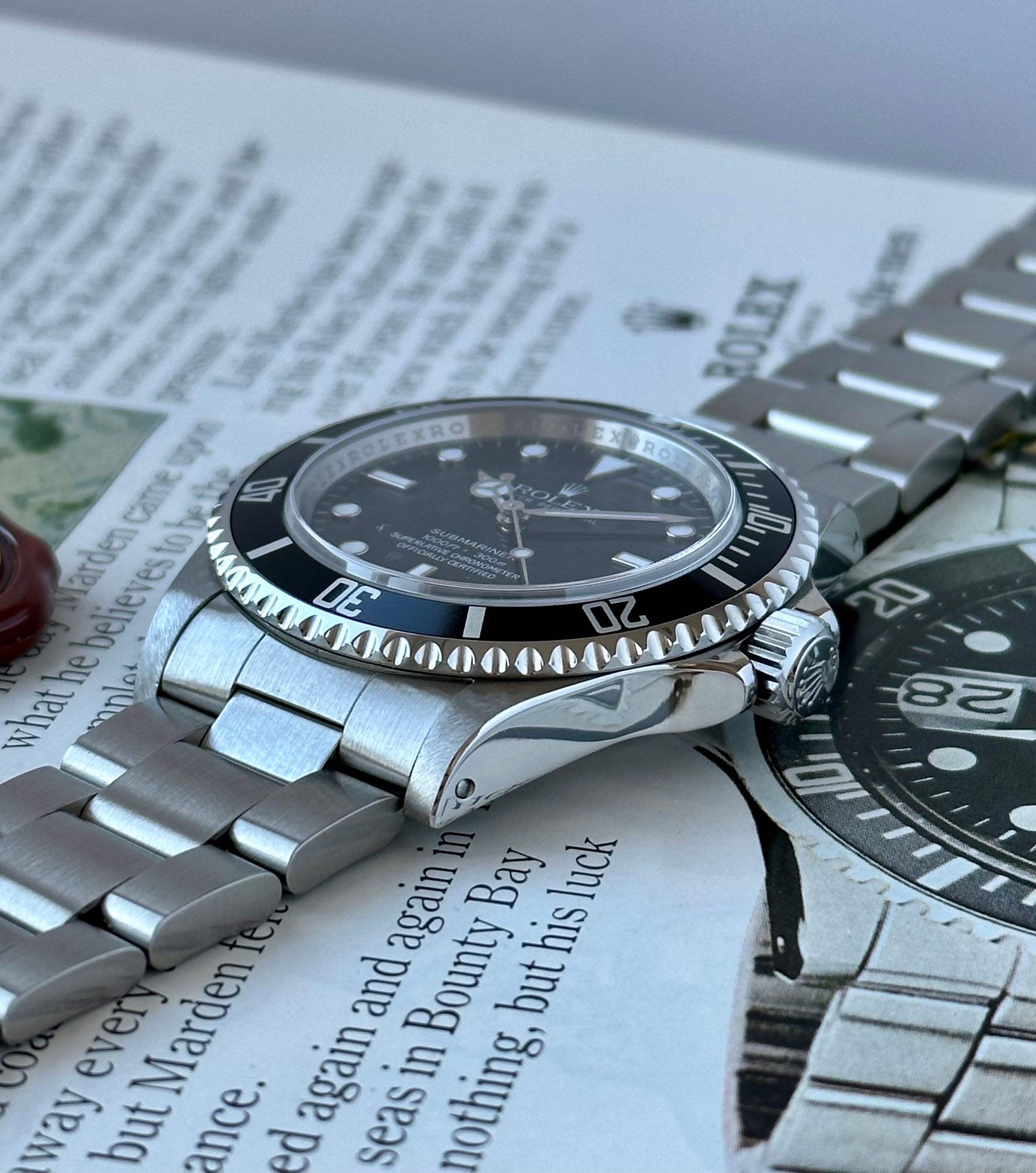 Rolex Submariner 14060M Black 2009 with original box and papers Rolex Submariner 14060M Black 2009 with original box and papers