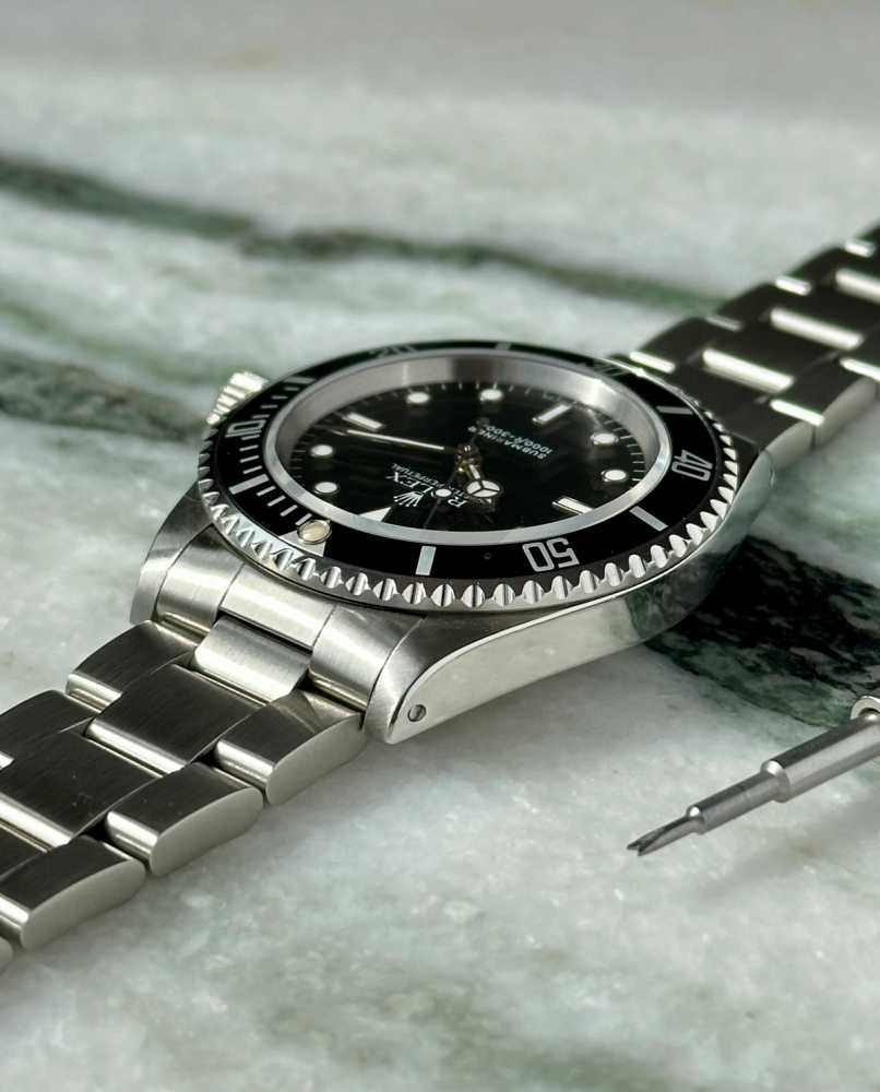 Image for Rolex Submariner 14060 Black 1991 with original box and papers