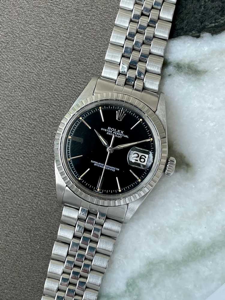 Featured image for Rolex Datejust 1603 Black 1966 