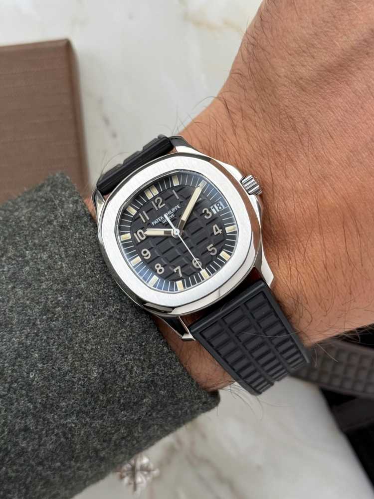 Image for Patek Philippe Aquanaut 5066 Black 2000 with original box and papers 2