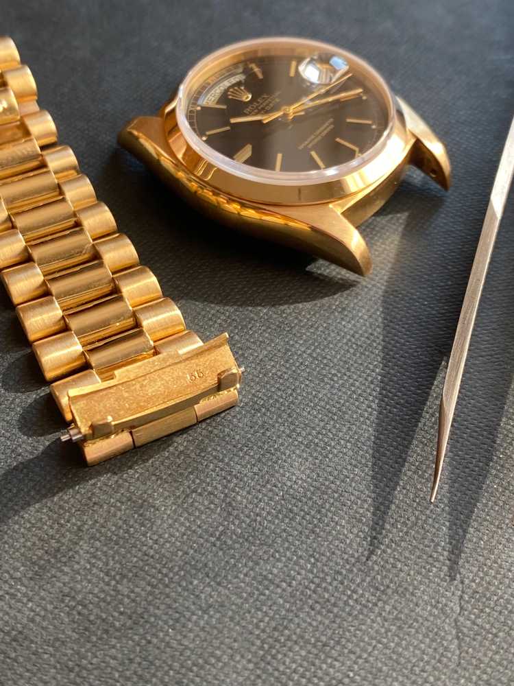 Image for Rolex Day-Date 18028 Black 1978 
