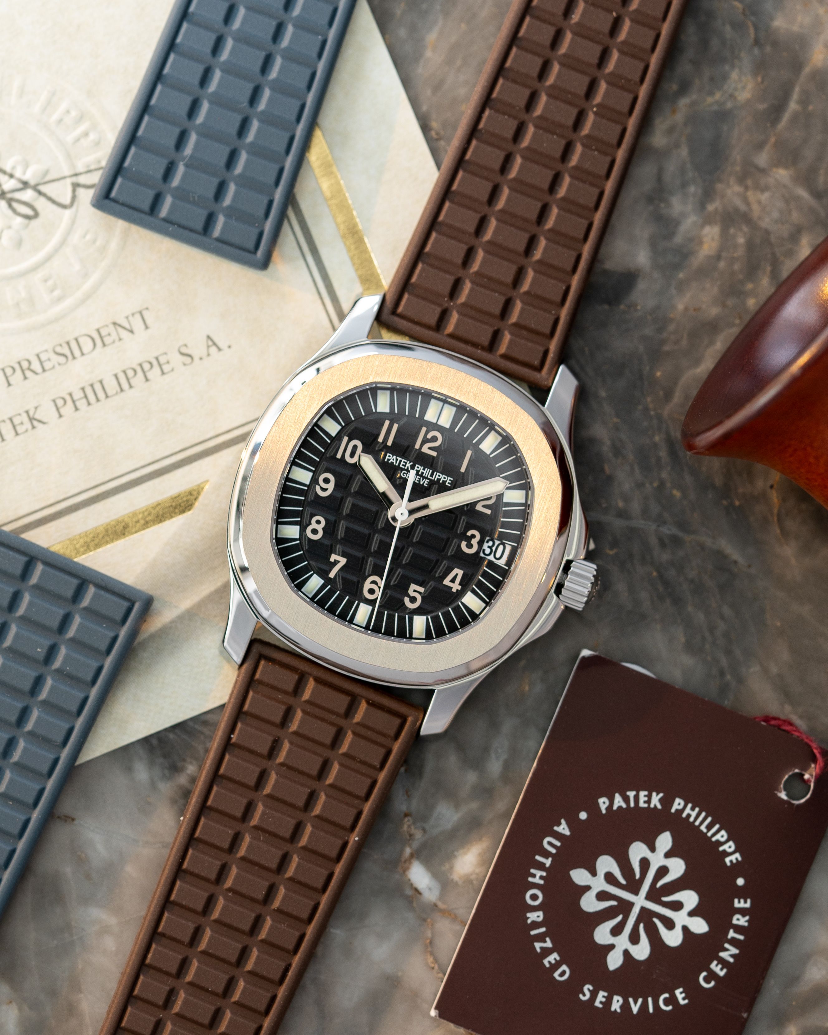 Patek Philippe Aquanaut PATEK SERVICE 5066A Black 2004 with
