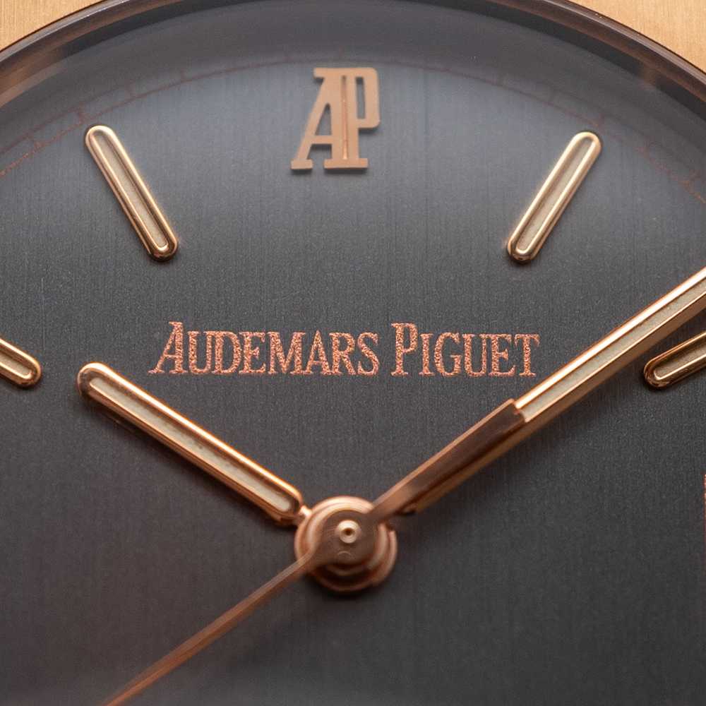 Image for Audemars Piguet Royal Oak "Tantalum" 14790TR Grey 1995 with original box and papers