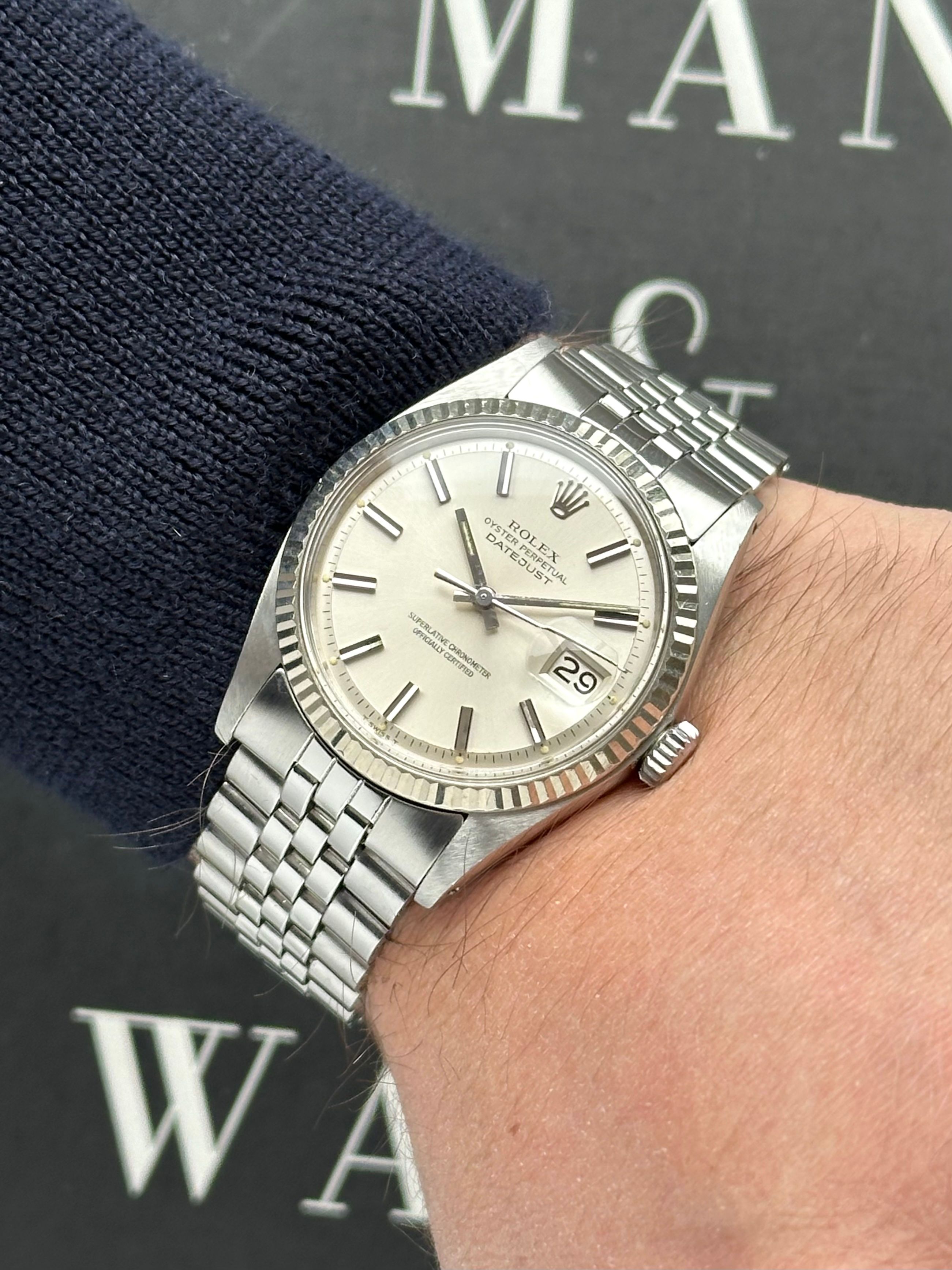 Rolex Datejust 1601 Silver 1973 3