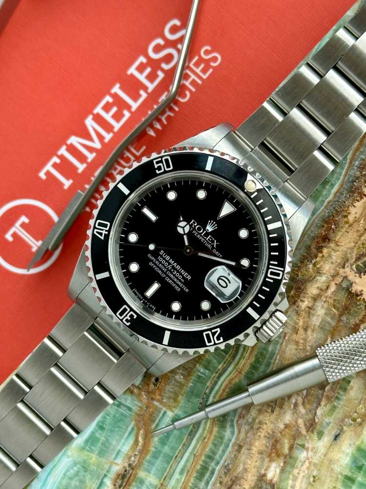 Image for Rolex Submariner 16610 Black 1991 2