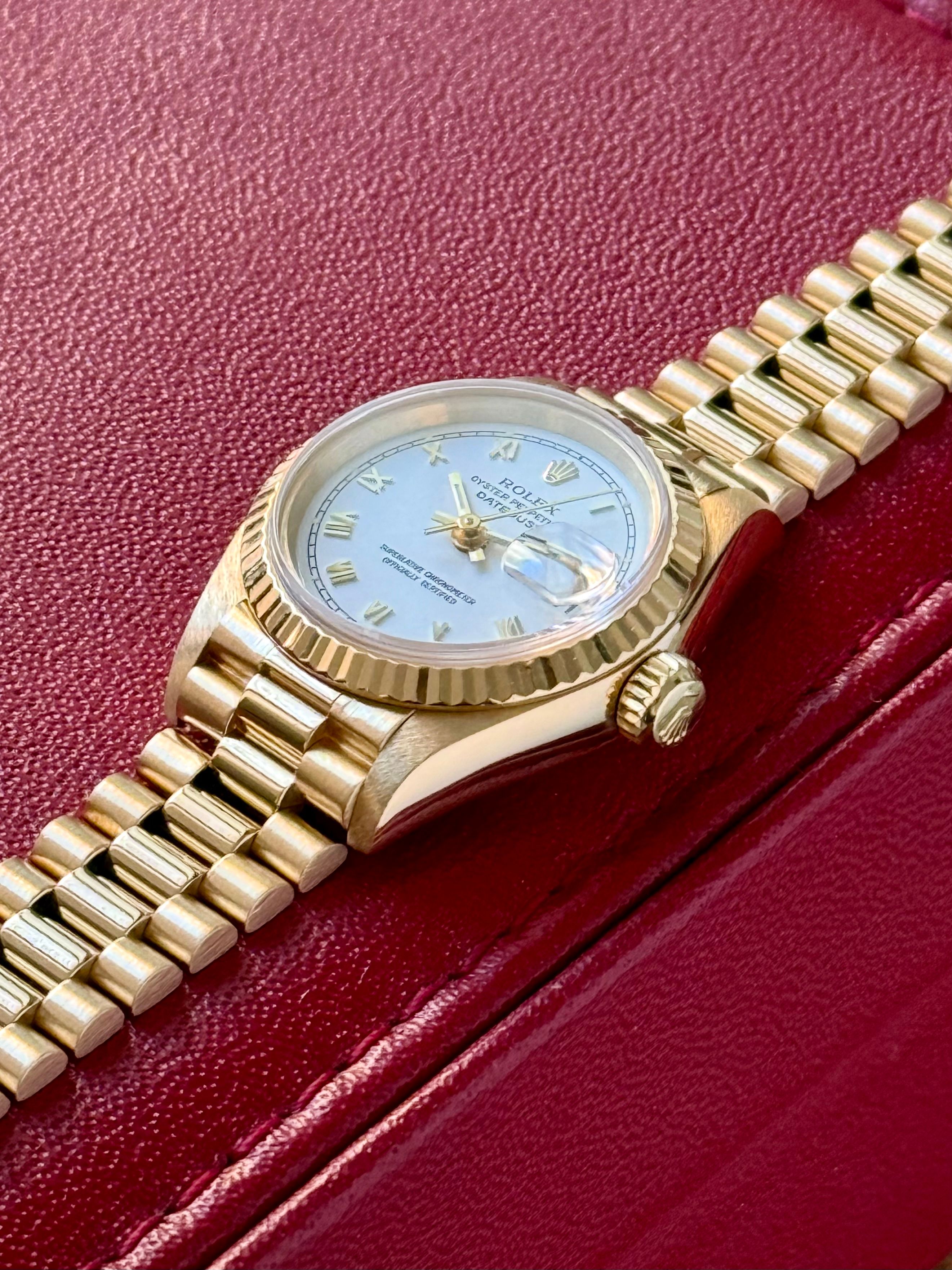 Rolex Lady-Datejust 69178 White 1989