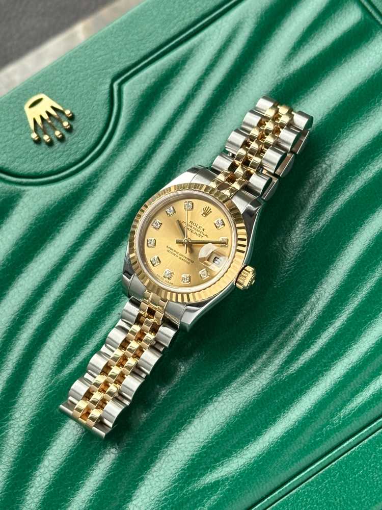 Image for Rolex Lady Datejust 179173 Gold 2005 with original box and papers
