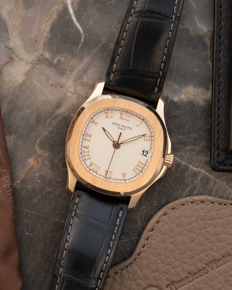 Featured image for Patek Philippe Aquanaut 5060 SR White 2004 with original box and papers