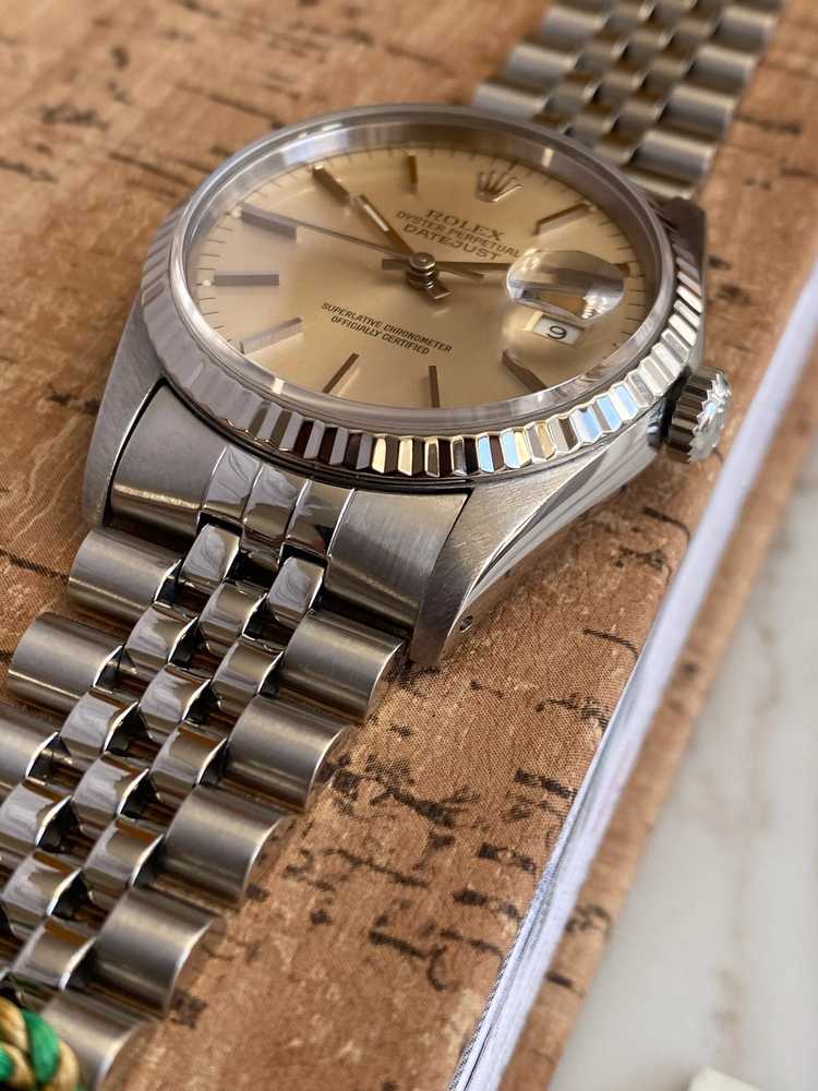 Image for Rolex Datejust 16234 Silver 1991 with original box and papers3