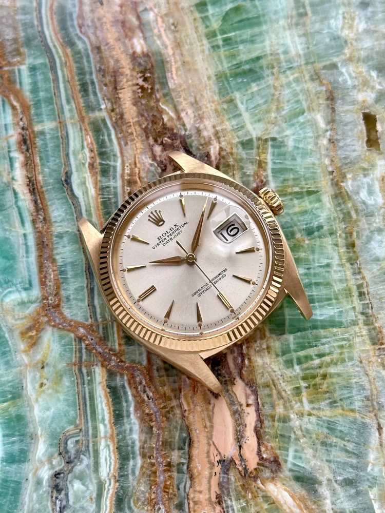 Image for Rolex Datejust "Alpha/Leaf" 1601 Silver 1961 