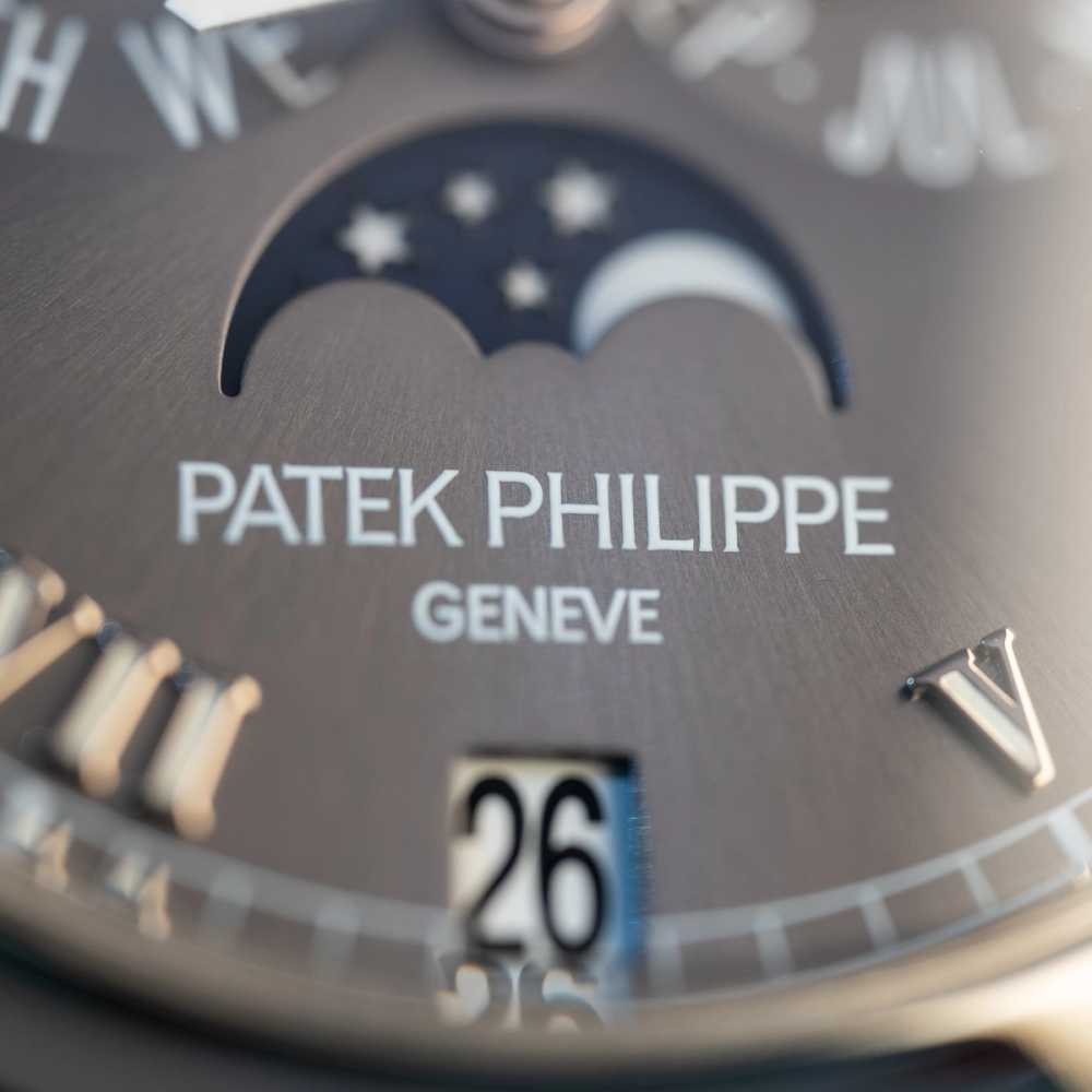 Image for Patek Philippe Annual Calendar “PLATINUM” 5056P Grey 2004 with original box and papers