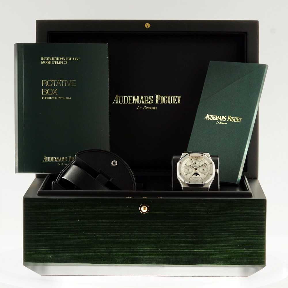 Image for Audemars Piguet Royal Oak Perpetual Calendar 26574ST Silver 2018 with original box and papers