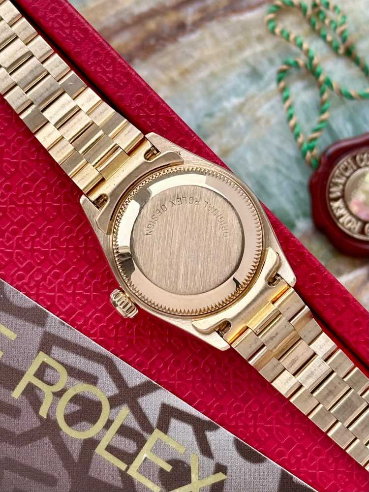 Image for Rolex Lady-Datejust "Diamond" 69178 Gold 1993 with original box and papers 2