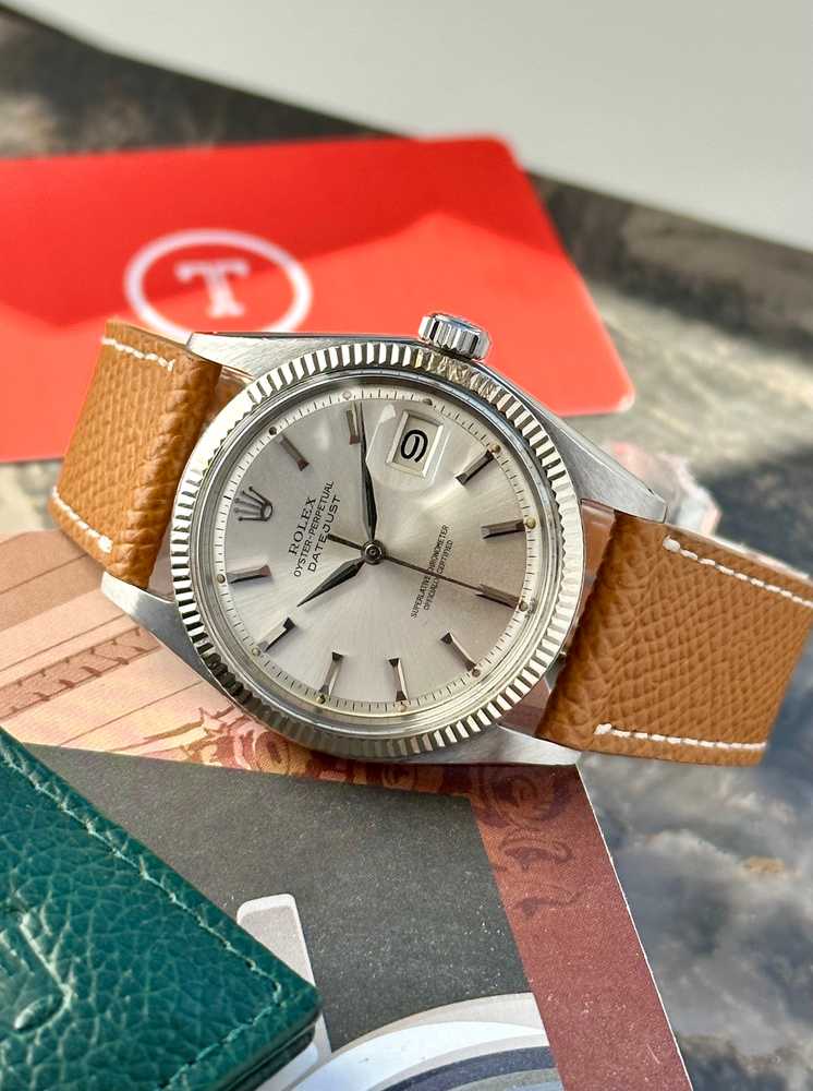 Image for Rolex Datejust "Alpha Hands" 1601 Silver 1963 