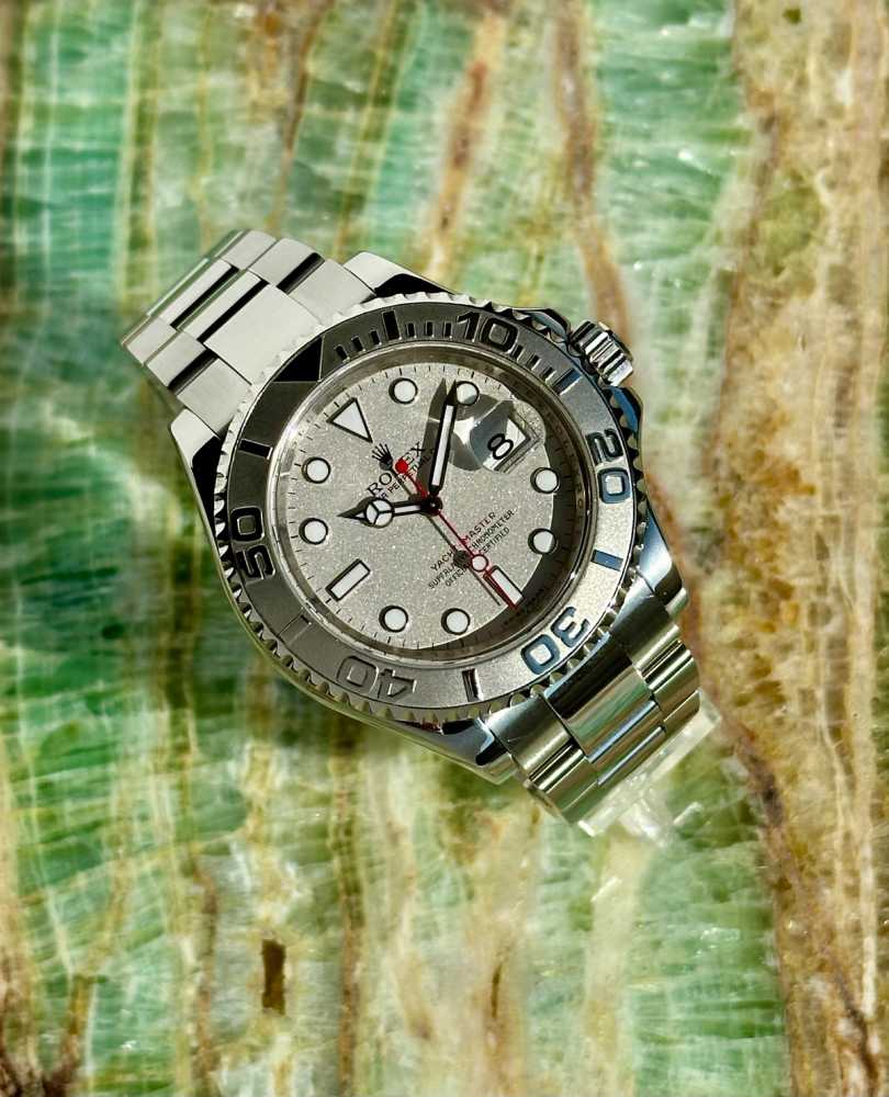 Image for Rolex Yacht-Master 16622 Silver 2013 with original box and papers