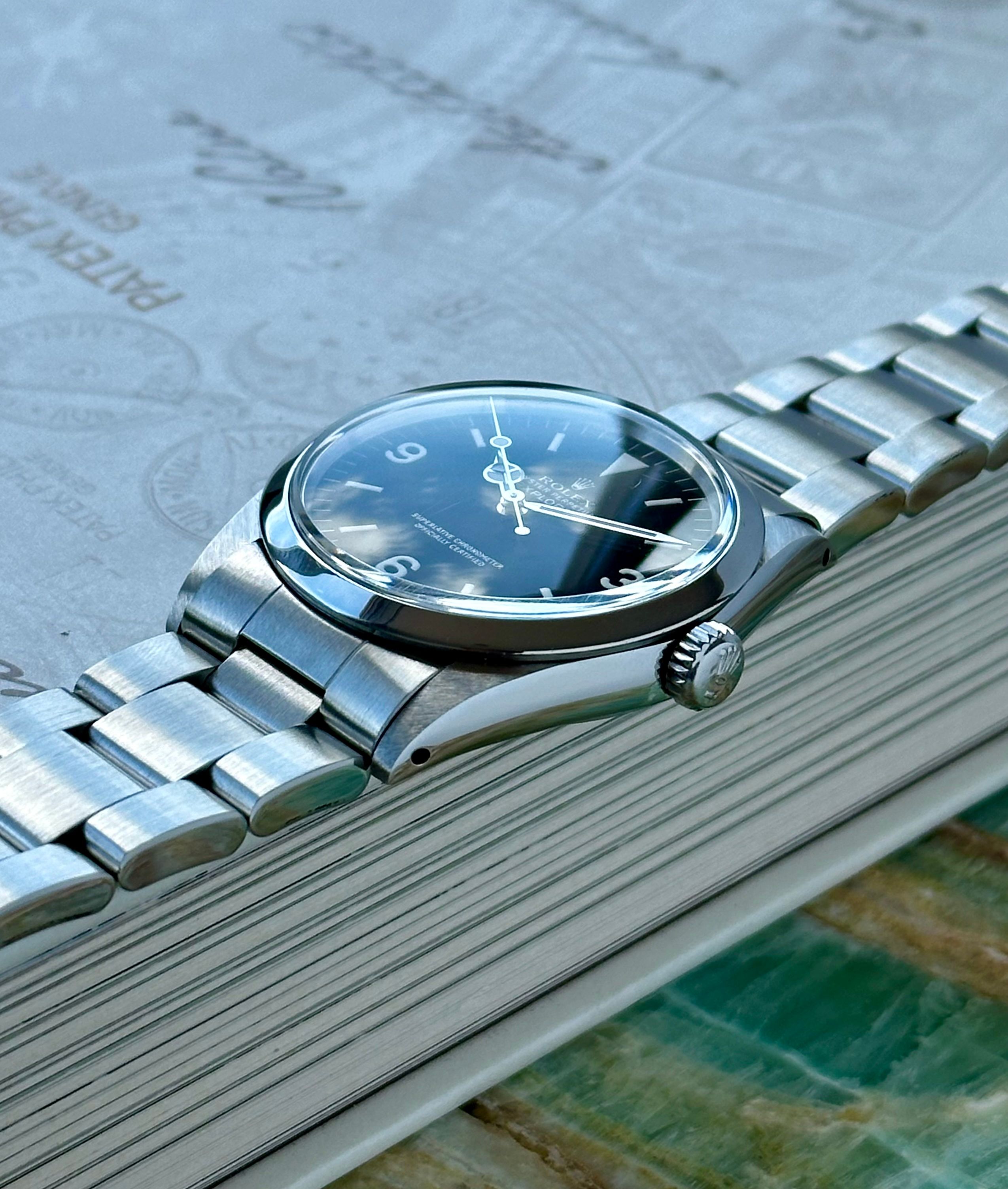 Rolex Explorer 1016 Black 1989