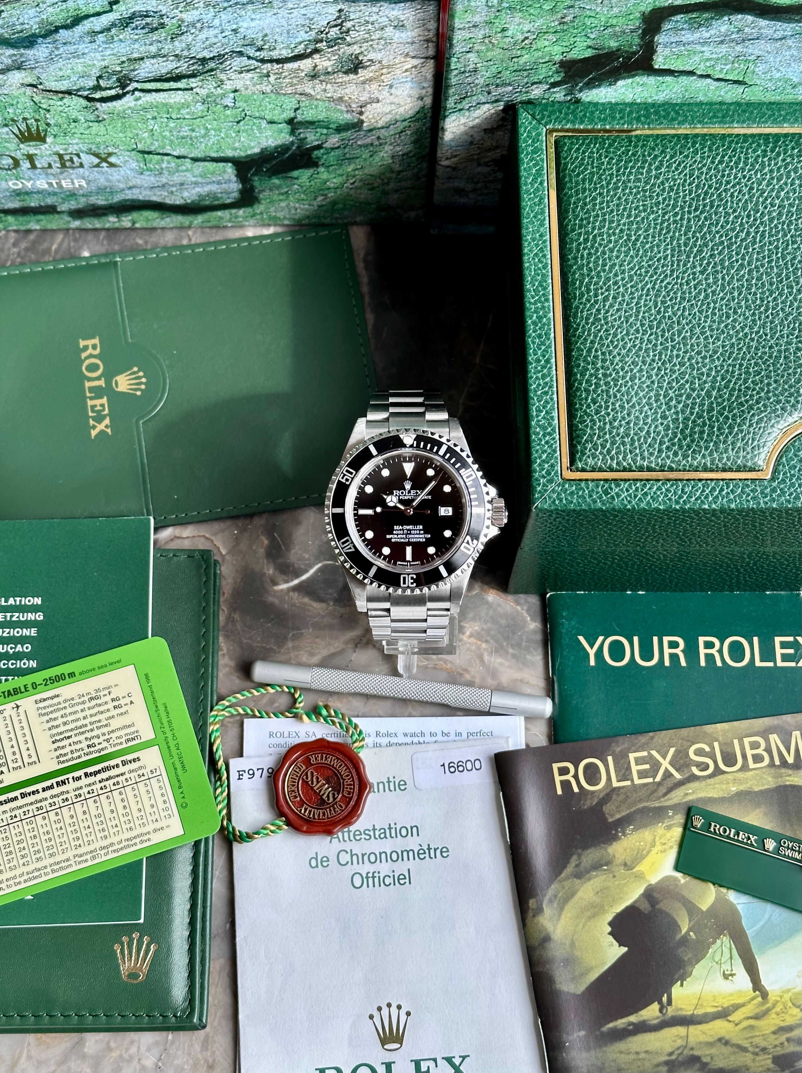 SEA - DWELLER Ref. 16600 シリアルタグと工具キット SEA - DWELLER Ref. 16600 シリアルタグと工具キット Rolex Sea