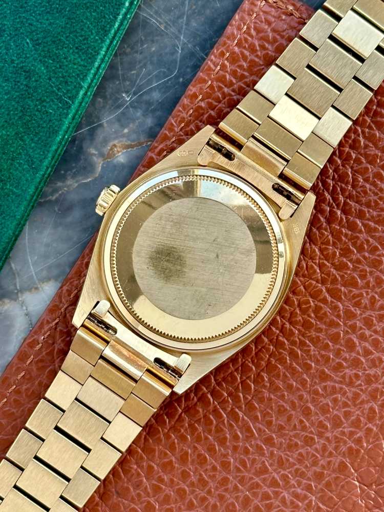 Image for Rolex Day-Date "Linen" 18038 Gold 1981 
