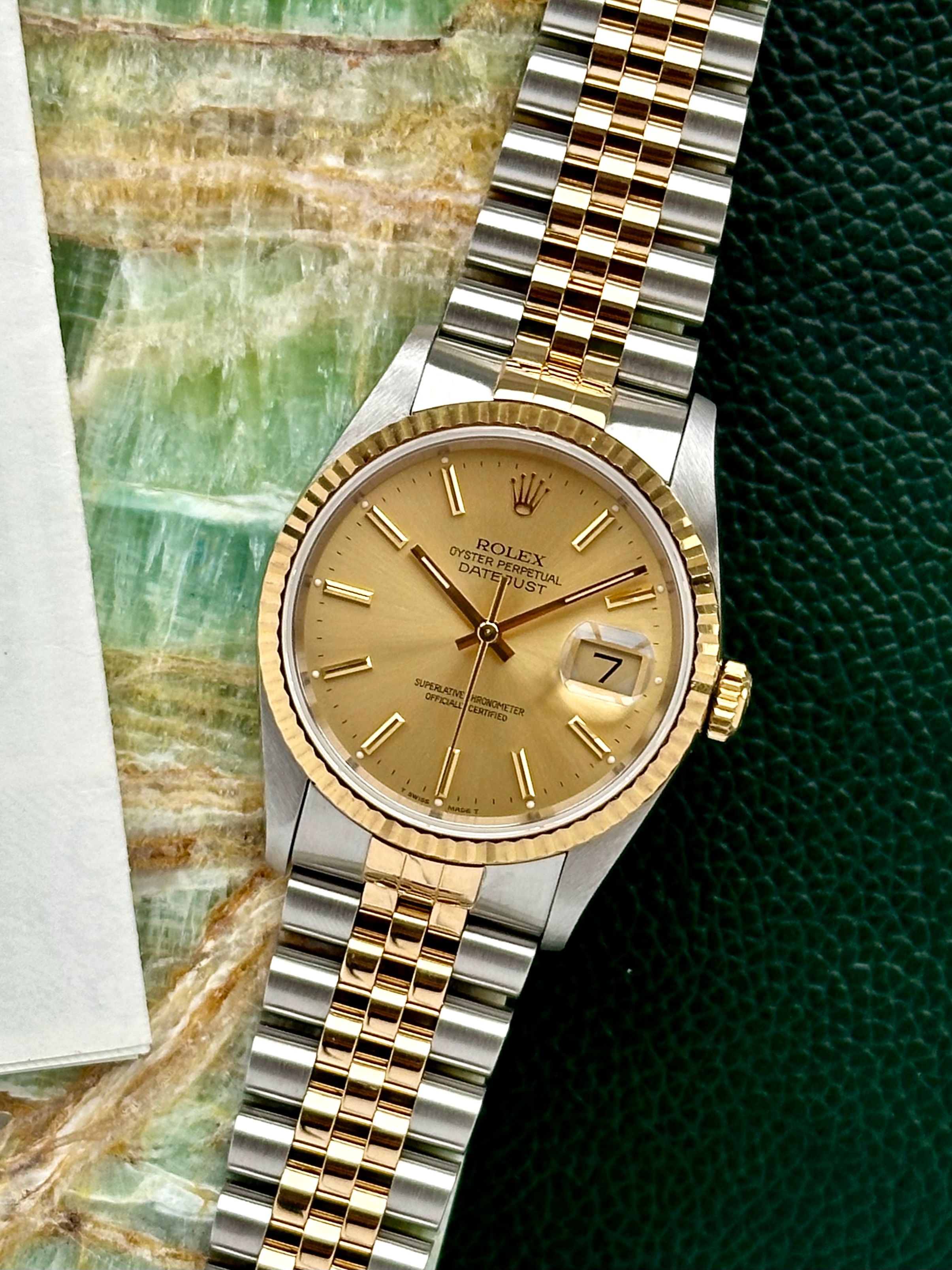 Rolex datejust old on sale models