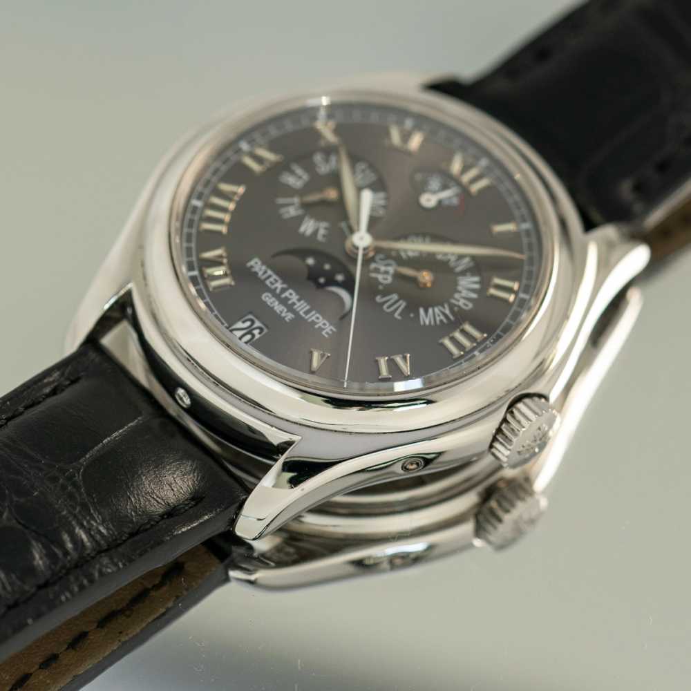 Image for Patek Philippe Annual Calendar “PLATINUM” 5056P Grey 2004 with original box and papers