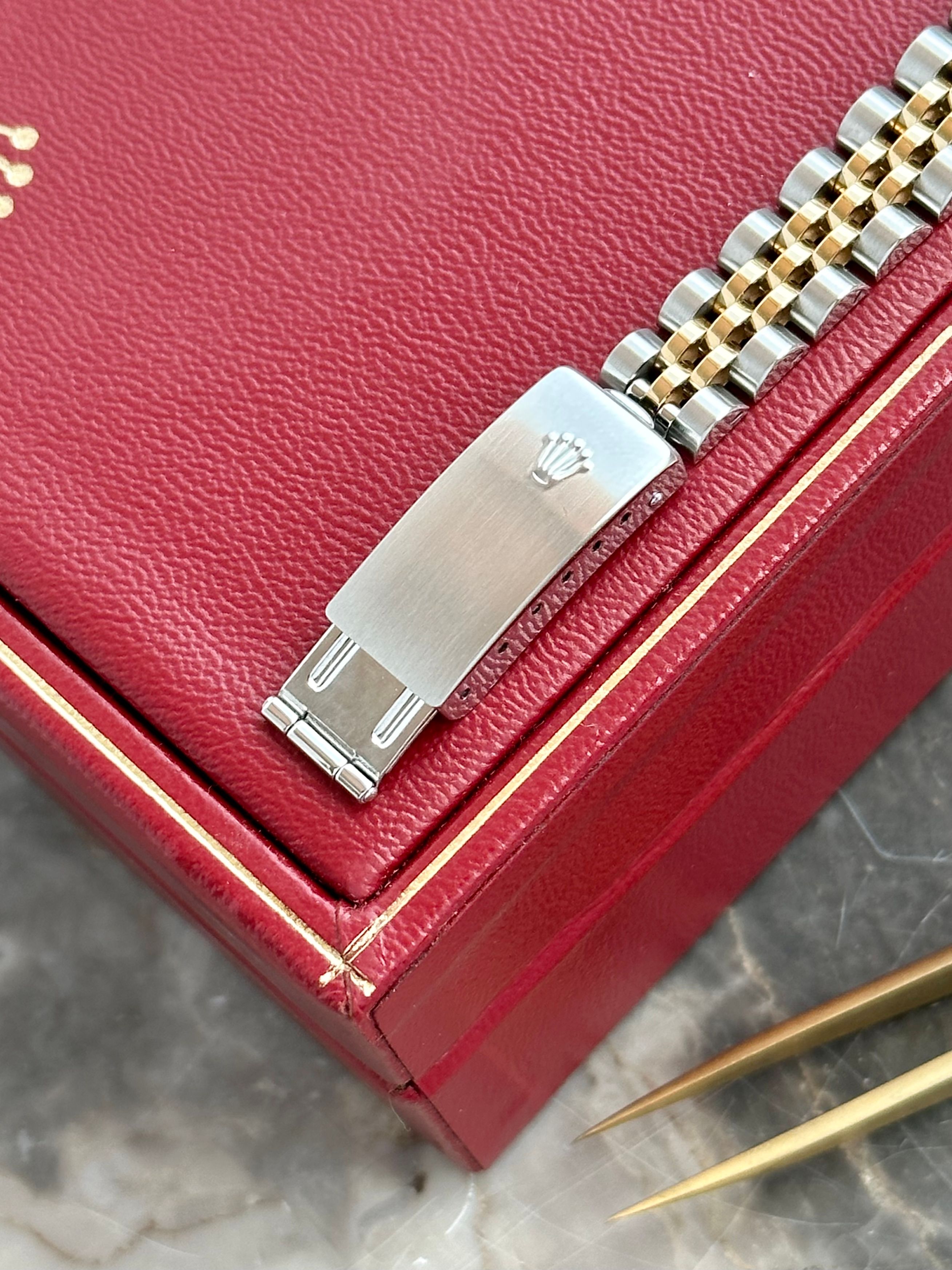 Rolex Lady-Datejust 69173 Gold 1996 with original box and papers