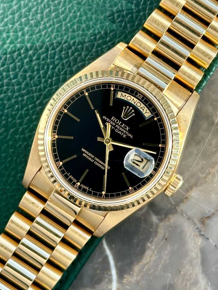 Image for Rolex Day-Date 18038 Black 1979 