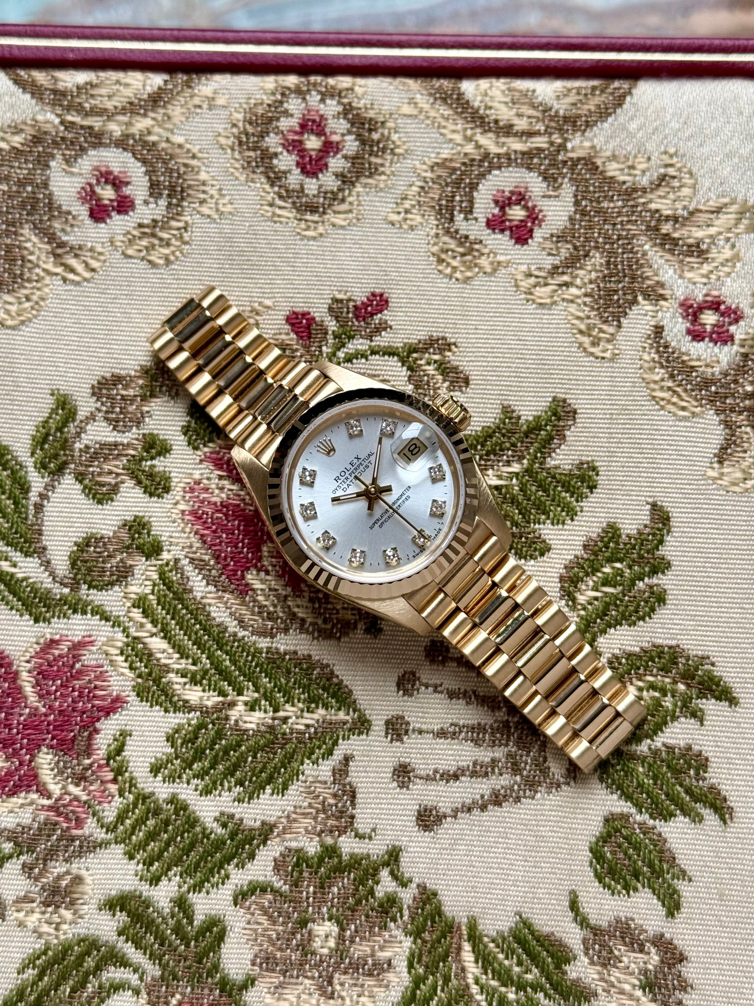 時計 DAMUE 5600LE-Silver Rolex Lady-Datejust 