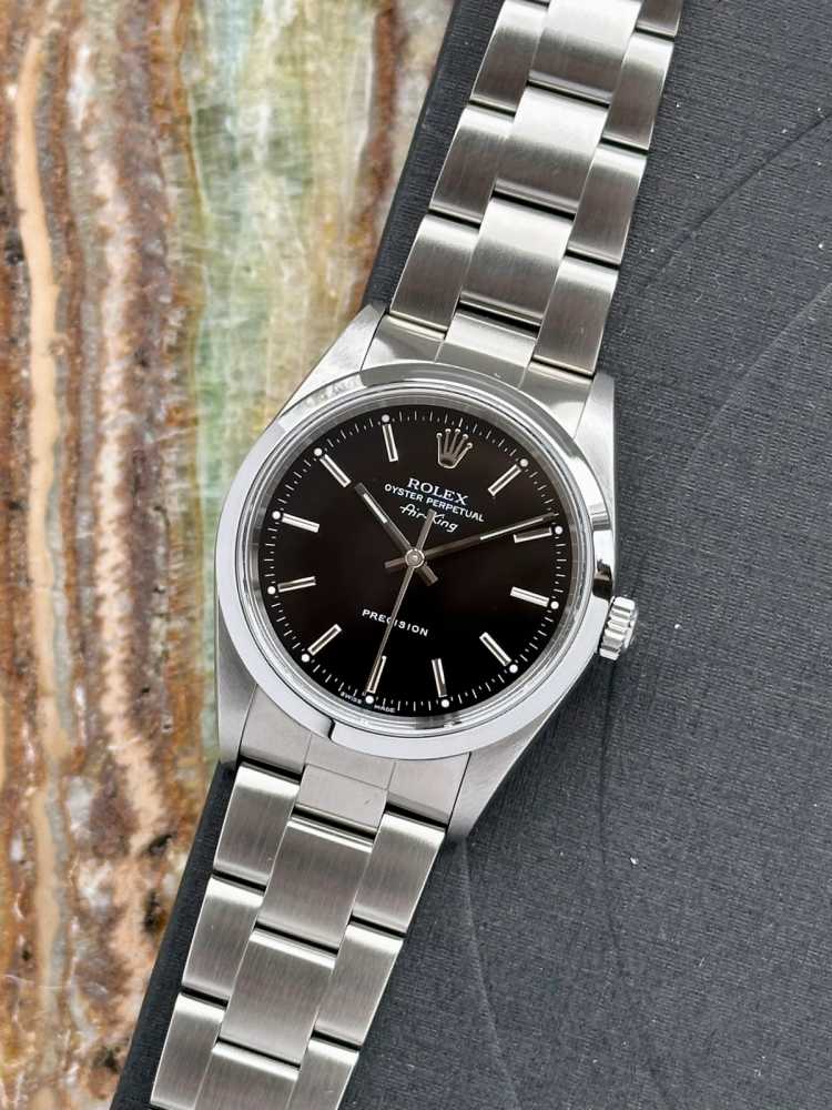 Featured image for Rolex Air-King 14000M Black 2001 