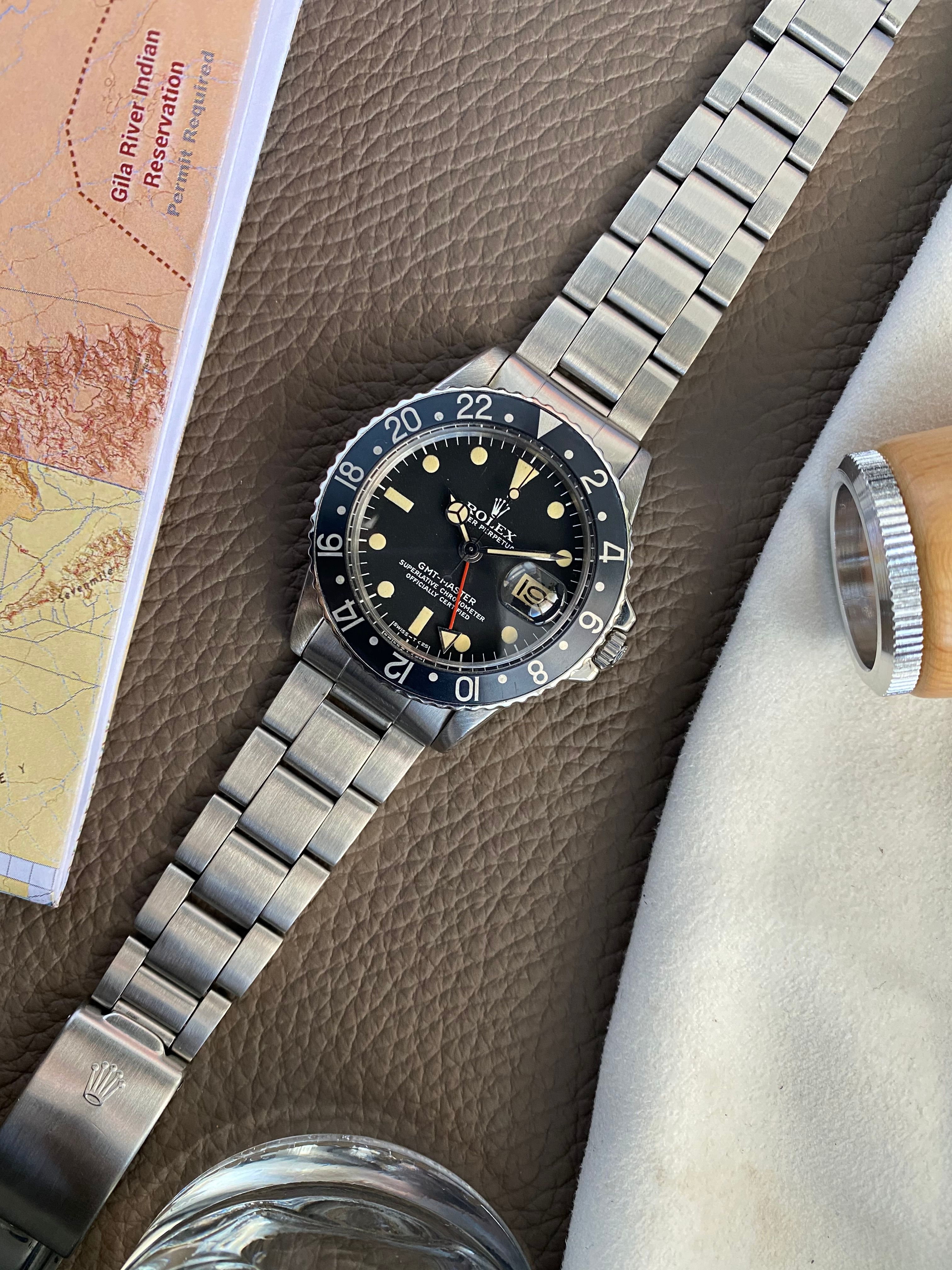 Rolex GMT-Master 1675 Black 1973