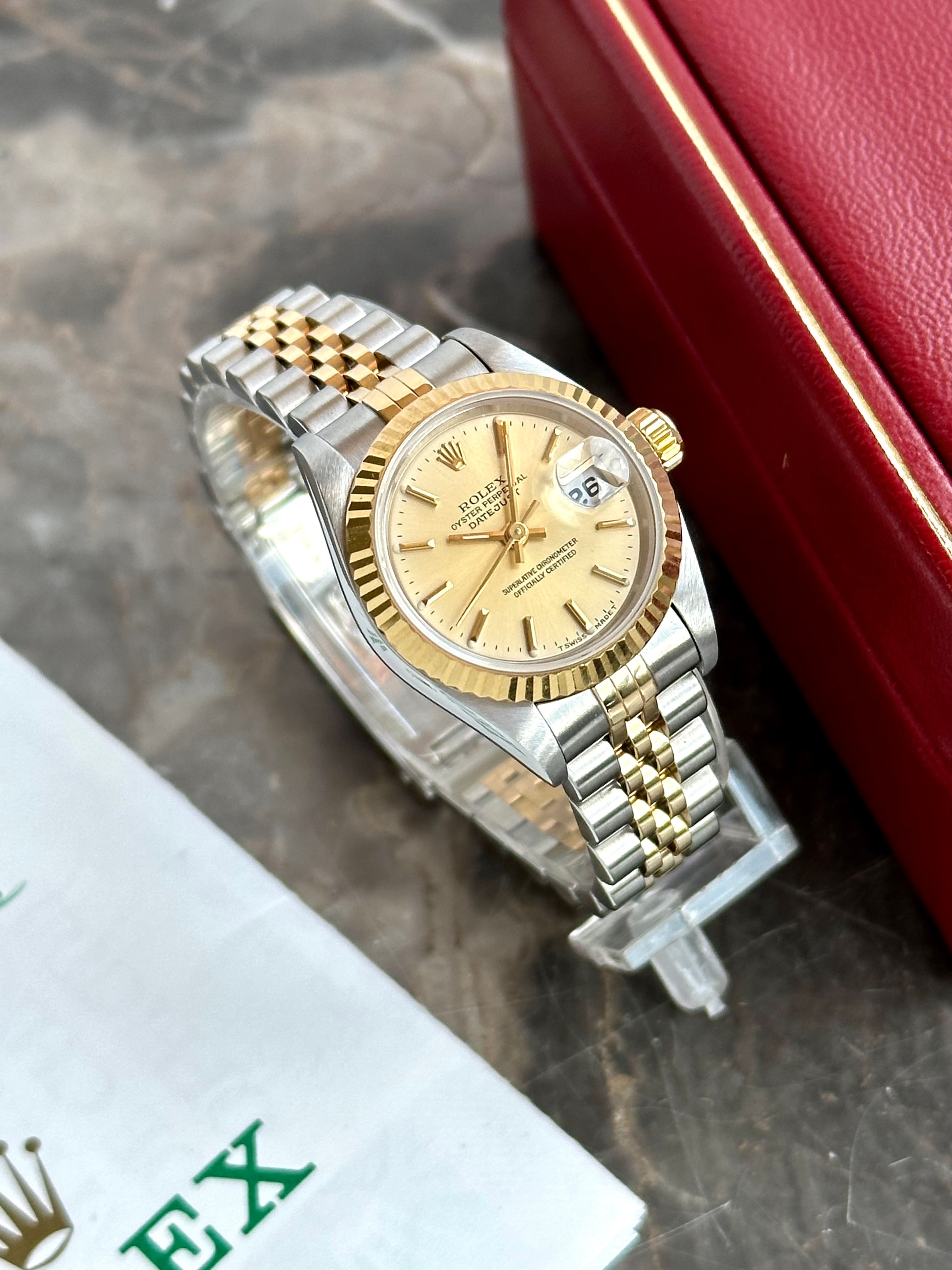 ROLEX DATEJUST 69173 3コマ② Rolex Lady Datejust (69173) – Watchworks