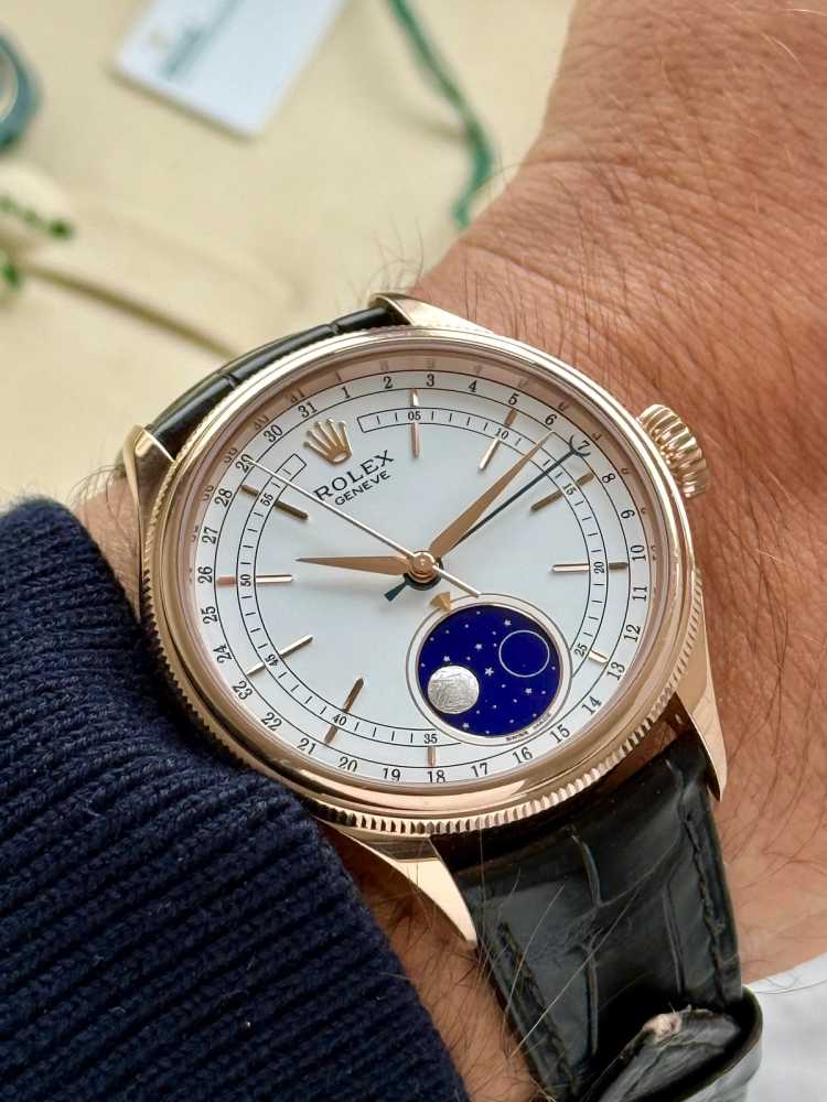 Image for Rolex Cellini Moonphase 50535 White 2021 with original box and papers