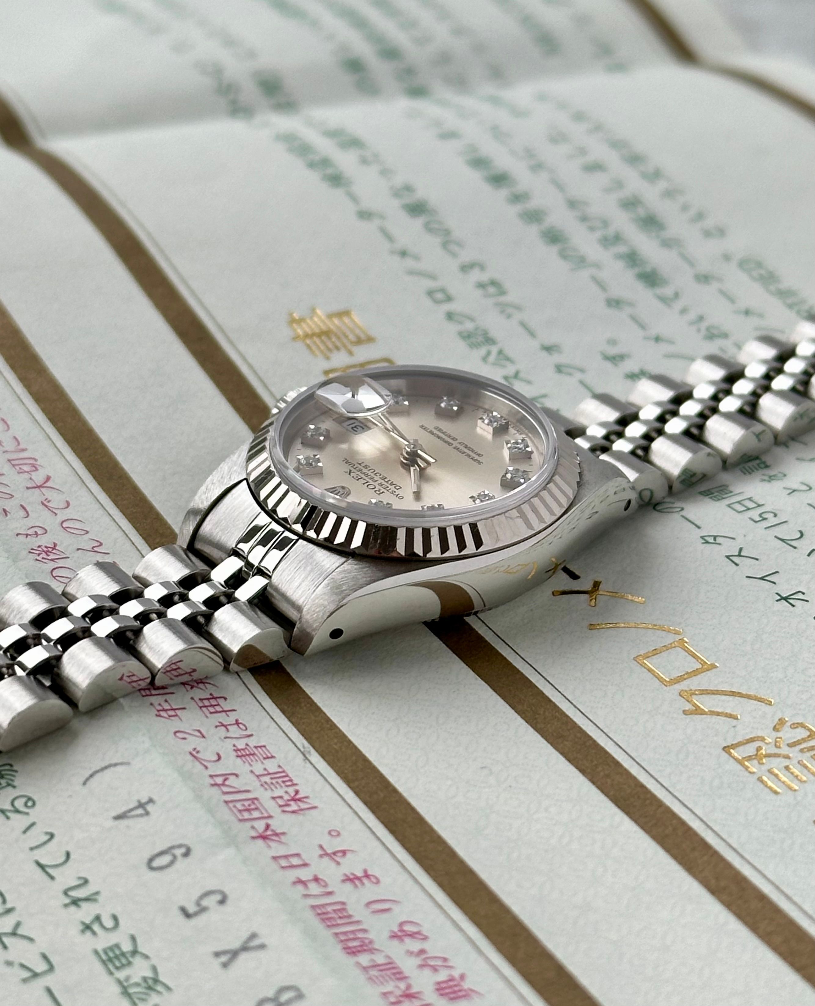 Rolex lady datejust 26 mm hot sale