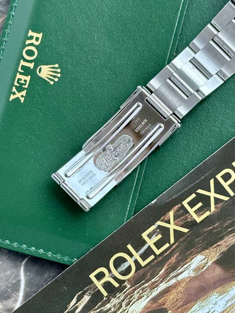 Image for Rolex Explorer 2 "Engraved Rehaut" 16570T Black 2009 with original box and papers