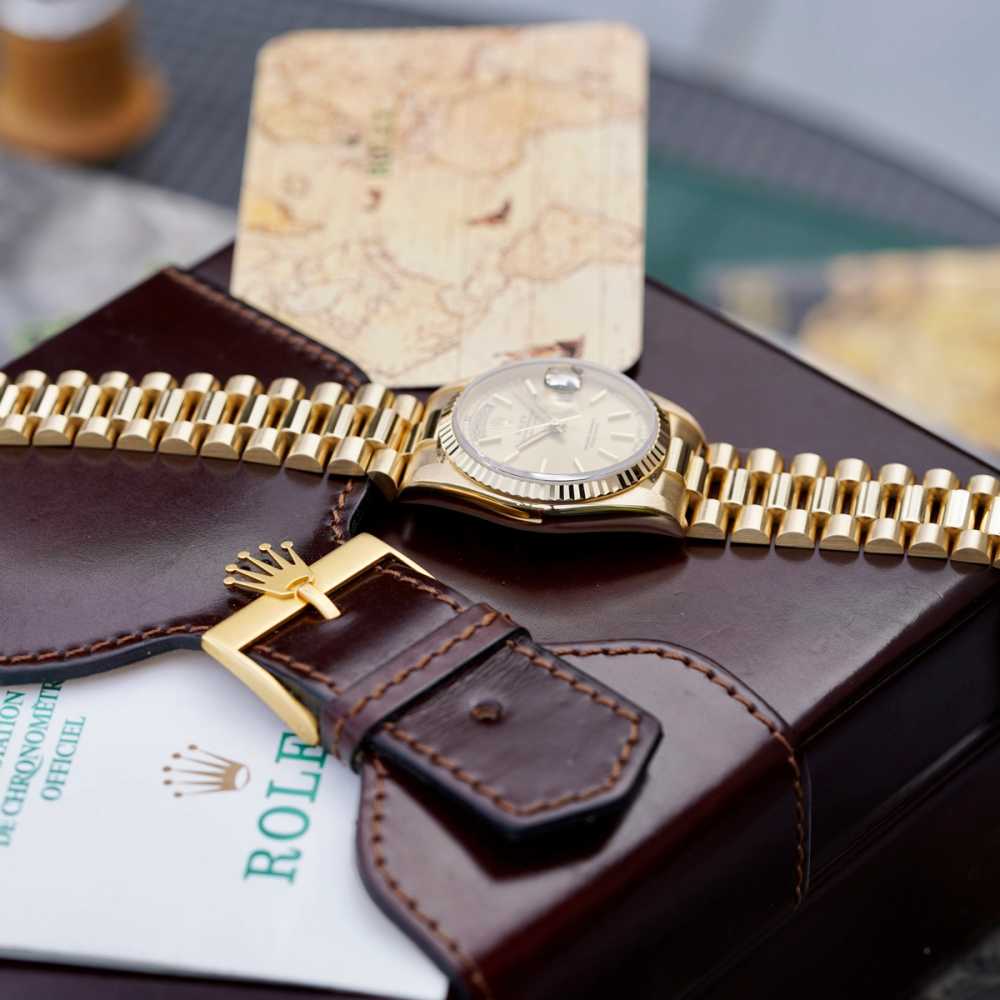 Detail image for Rolex Day-Date 'President' 18238 Gold 1989 with original box and papers