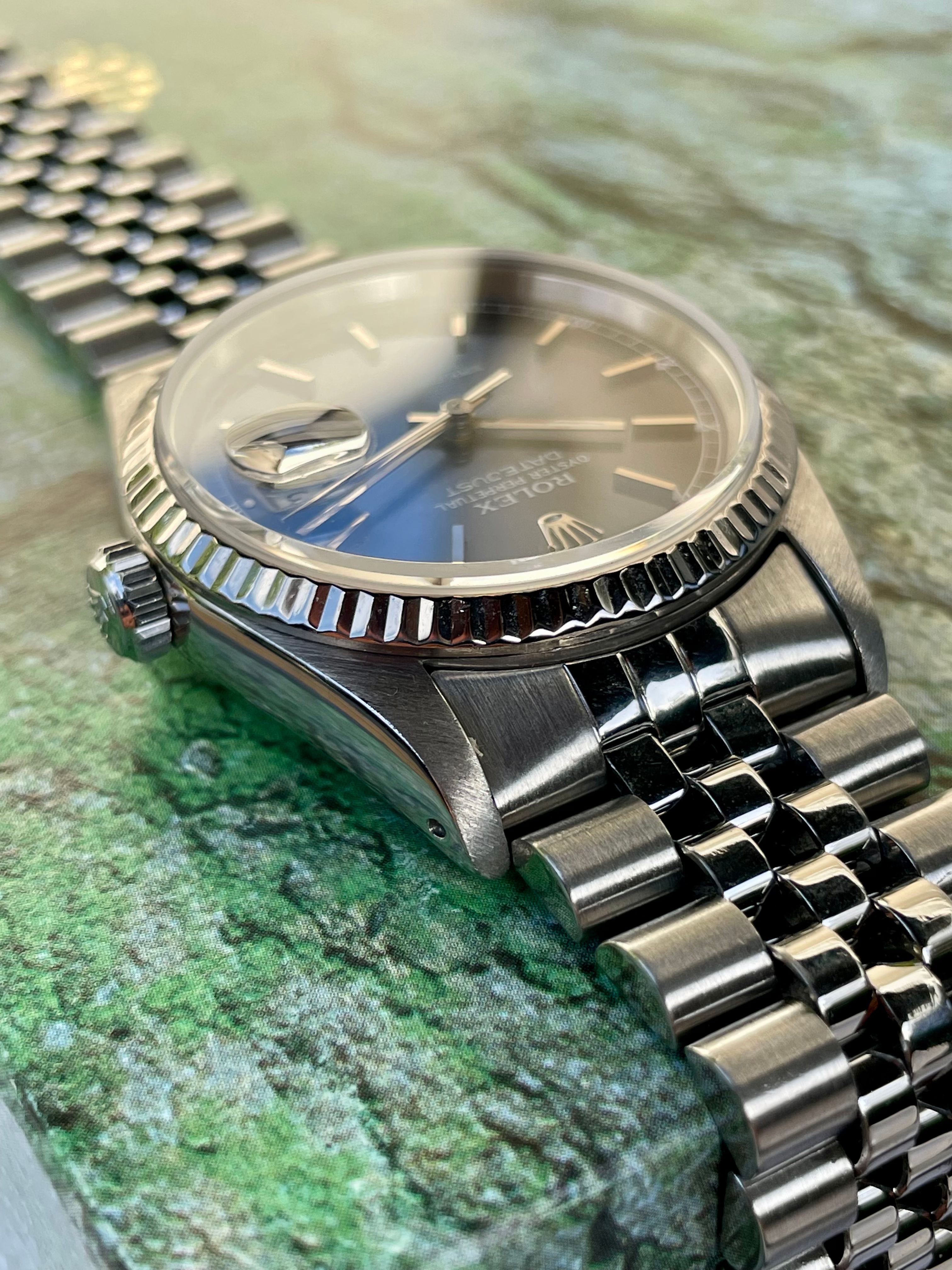 Rolex Datejust 16234 Blue 1991 with original box