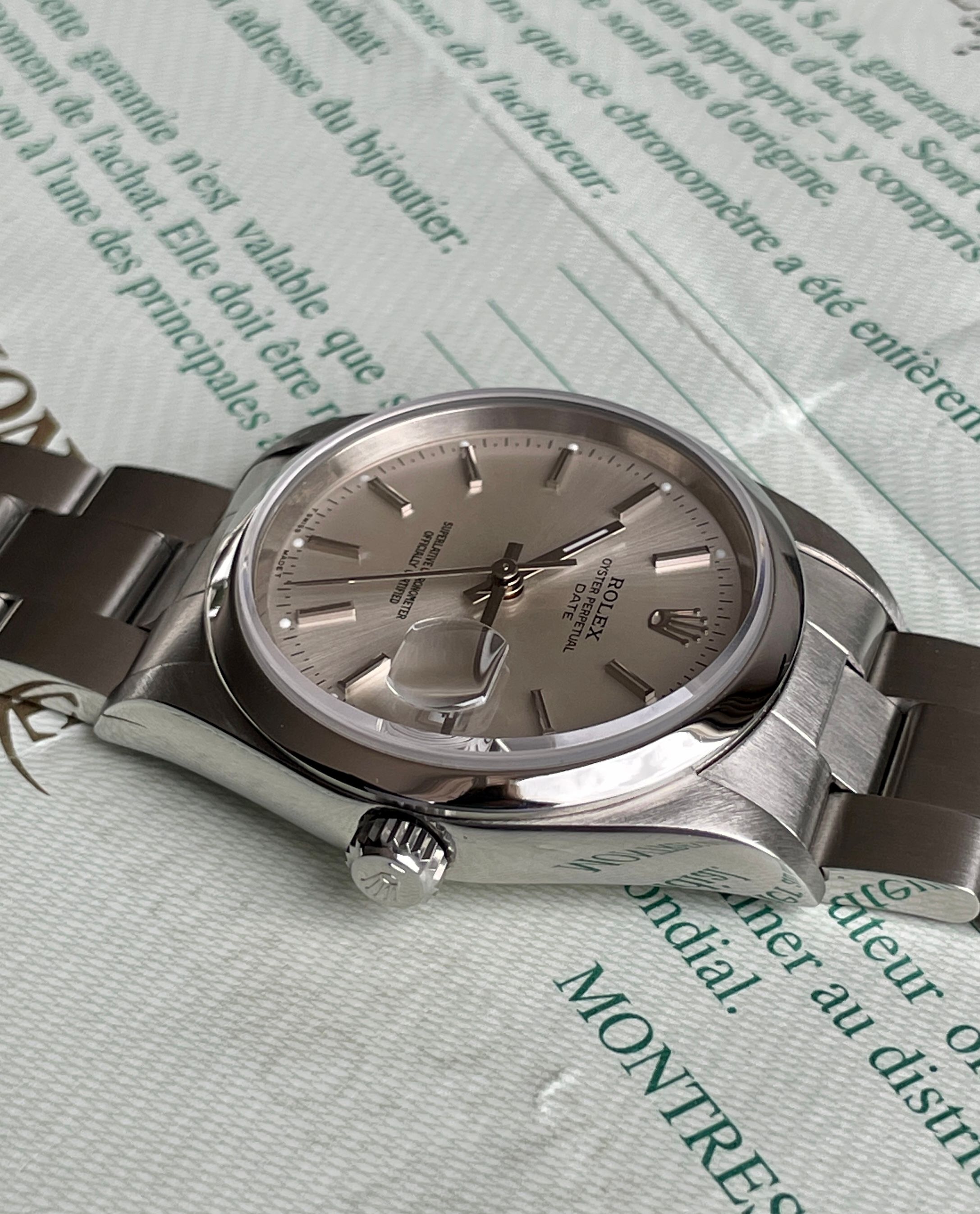 Rolex Oyster Perpetual Date ref. 15200 15200 Silver 1999