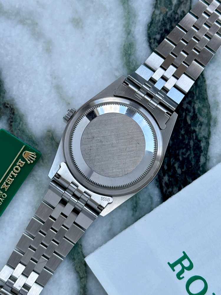 Image for Rolex Datejust 16234 Black 1996 with original box and papers 2